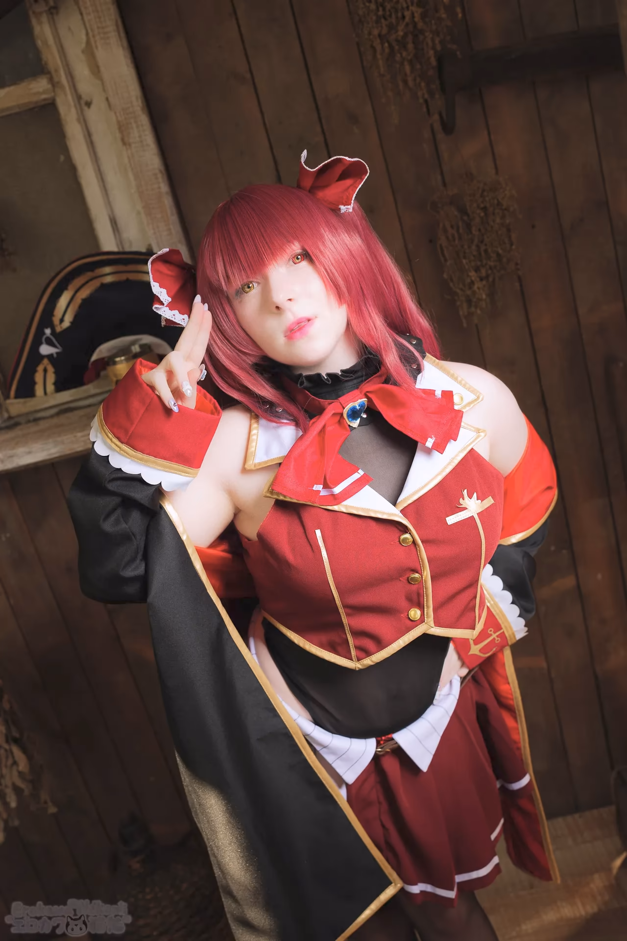 Erokawa Nekomi as Houshou Marine — cosplay photo 59 of 97