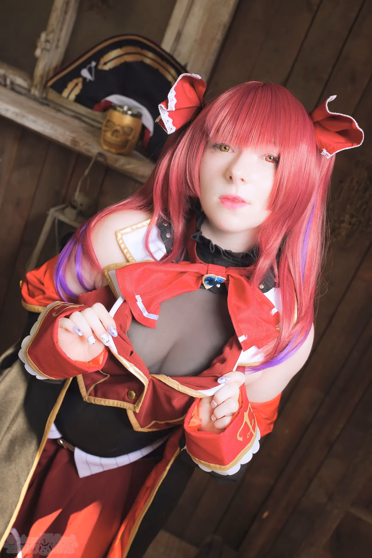 Erokawa Nekomi as Houshou Marine — cosplay photo 60 of 97