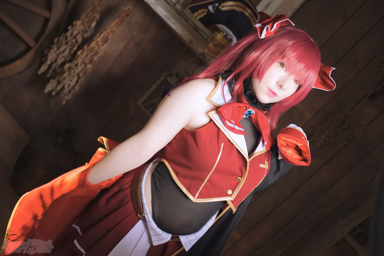 Erokawa Nekomi as Houshou Marine — cosplay photo 61 of 97