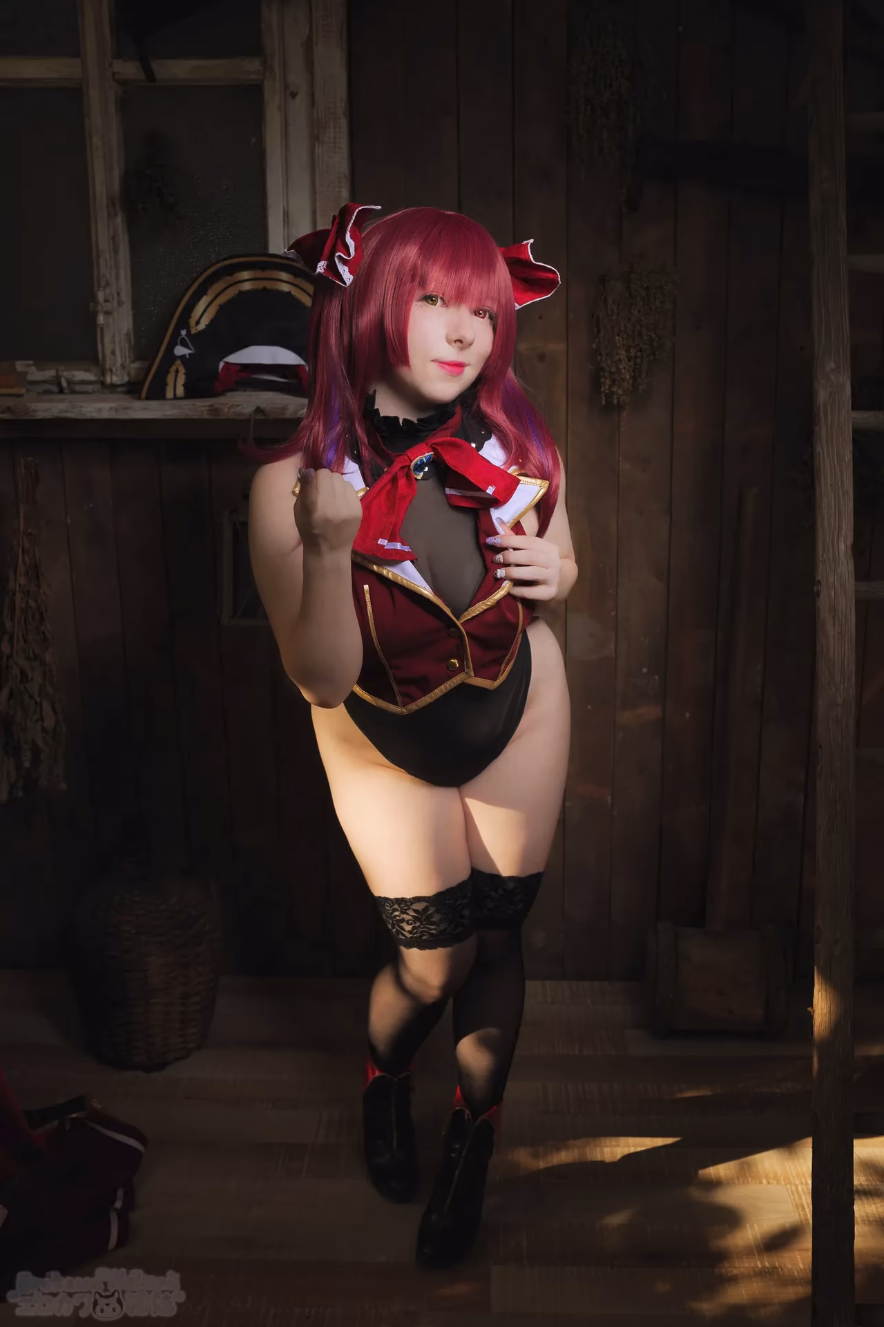 Erokawa Nekomi as Houshou Marine — cosplay photo 68 of 97