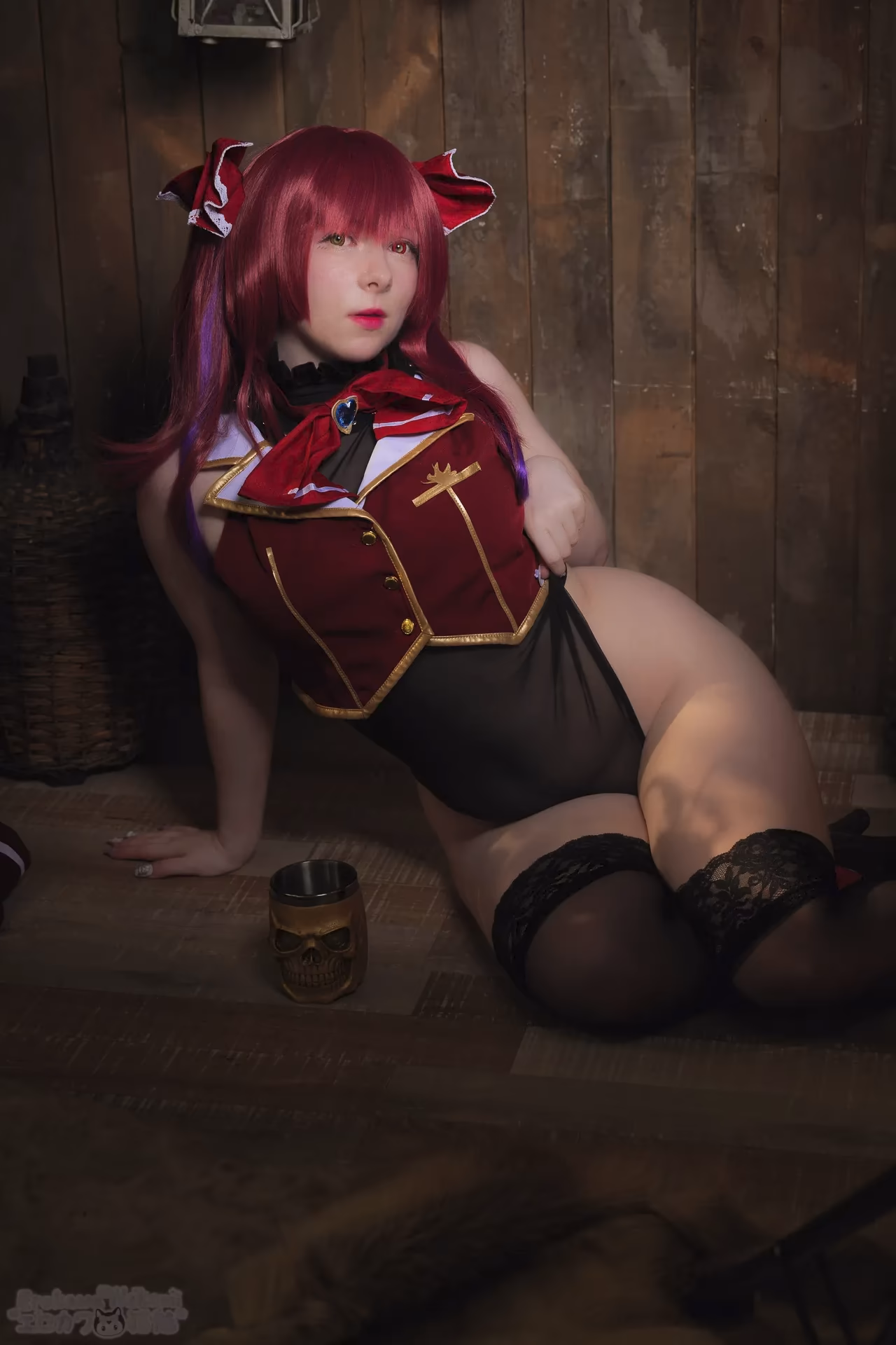 Erokawa Nekomi as Houshou Marine — cosplay photo 75 of 97