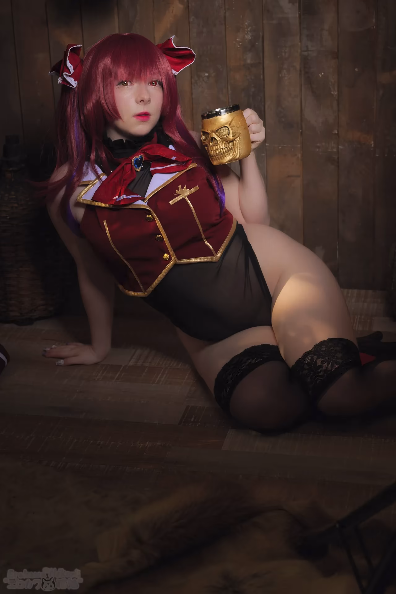 Erokawa Nekomi as Houshou Marine — cosplay photo 76 of 97