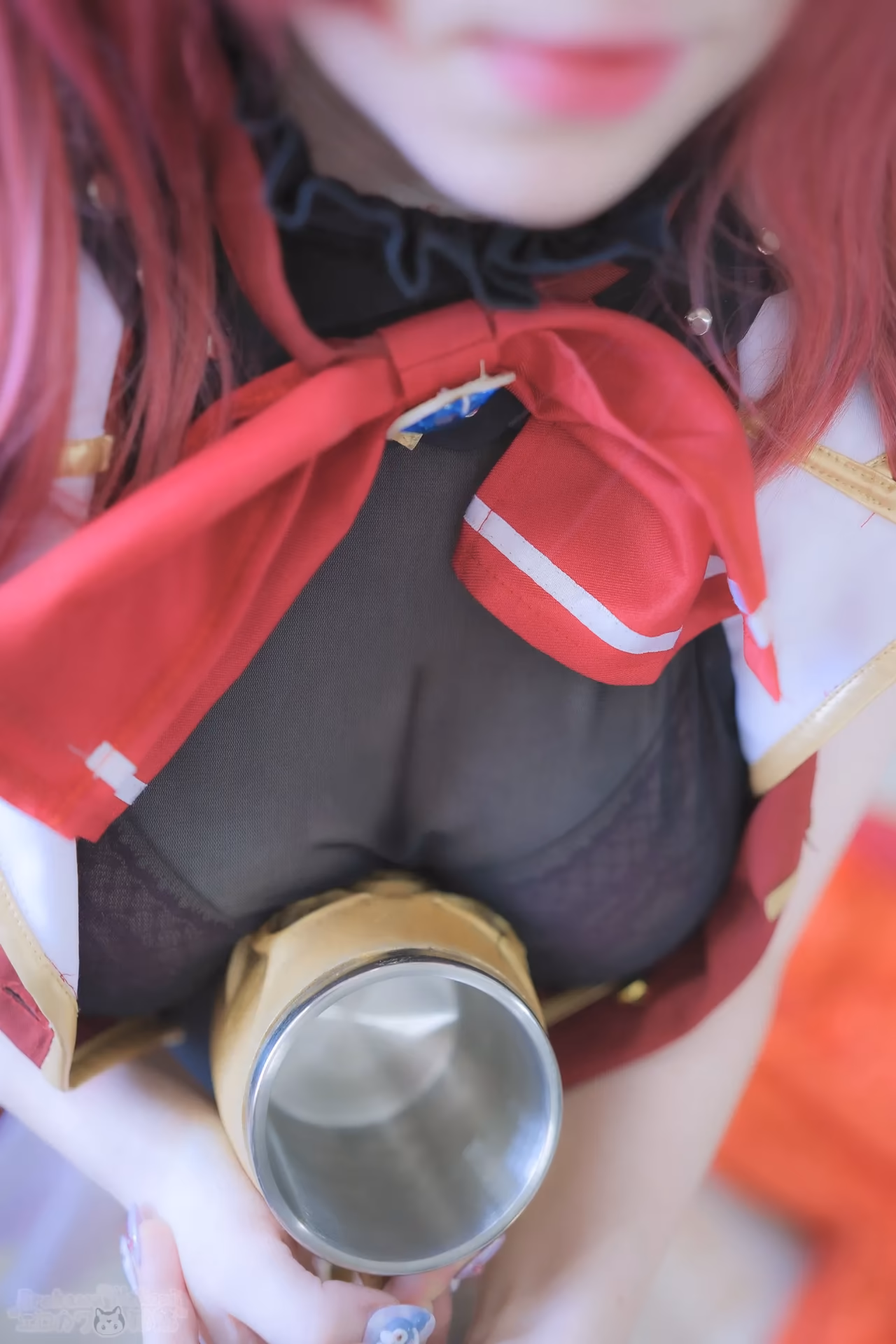 Erokawa Nekomi as Houshou Marine — cosplay photo 96 of 97