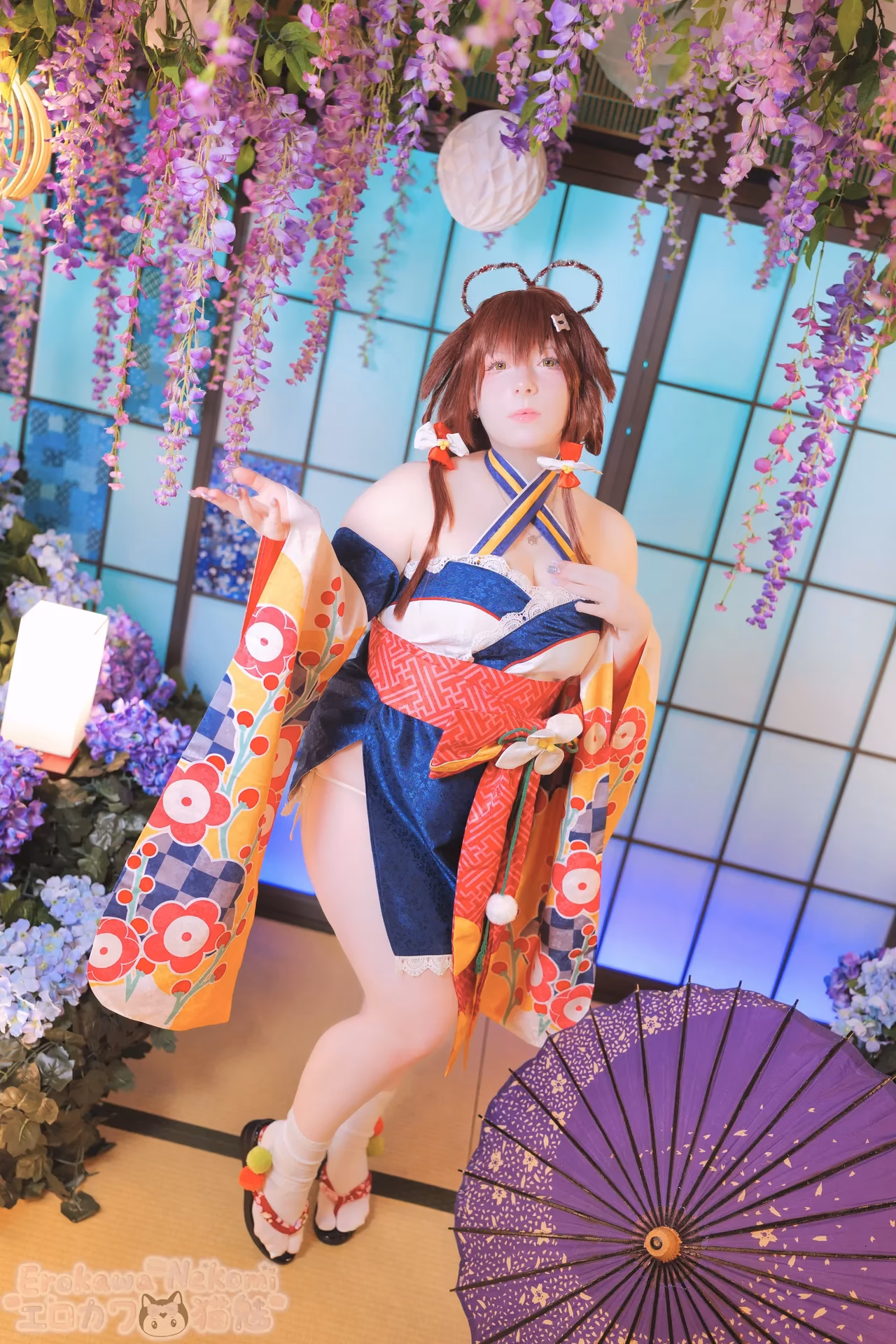 Erokawa Nekomi as Inugami Korone — cosplay photo 29 of 64