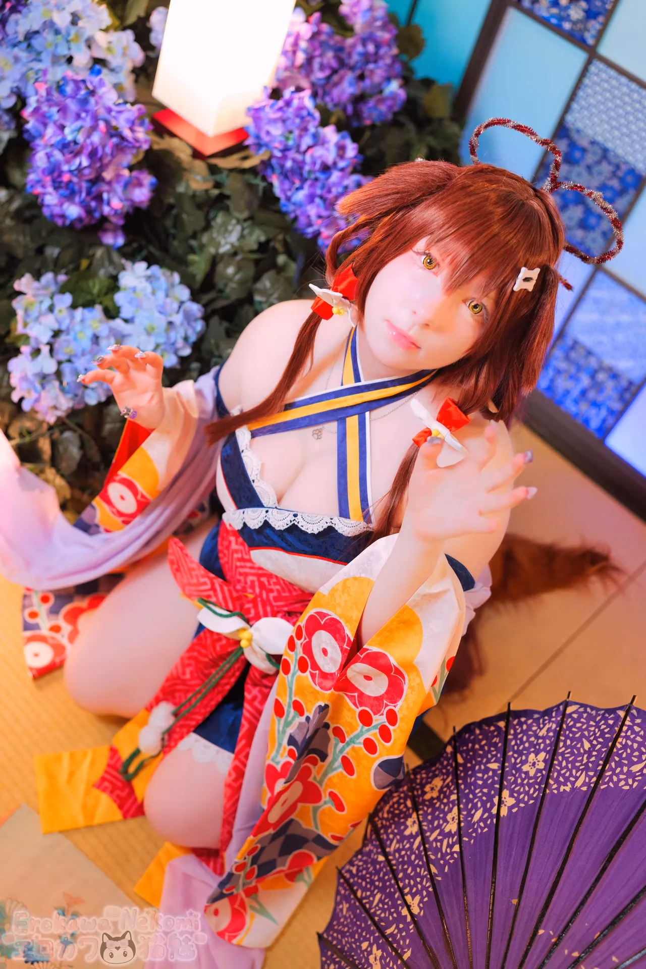 Erokawa Nekomi as Inugami Korone — cosplay photo 36 of 64