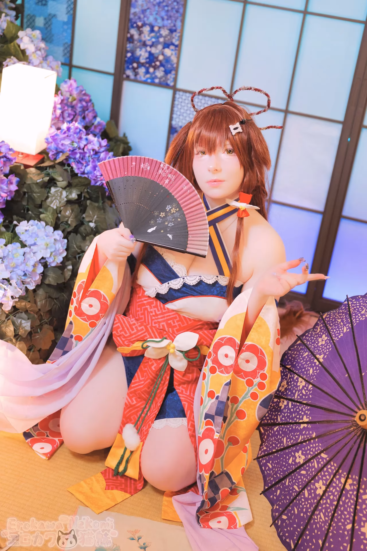 Erokawa Nekomi as Inugami Korone — cosplay photo 37 of 64