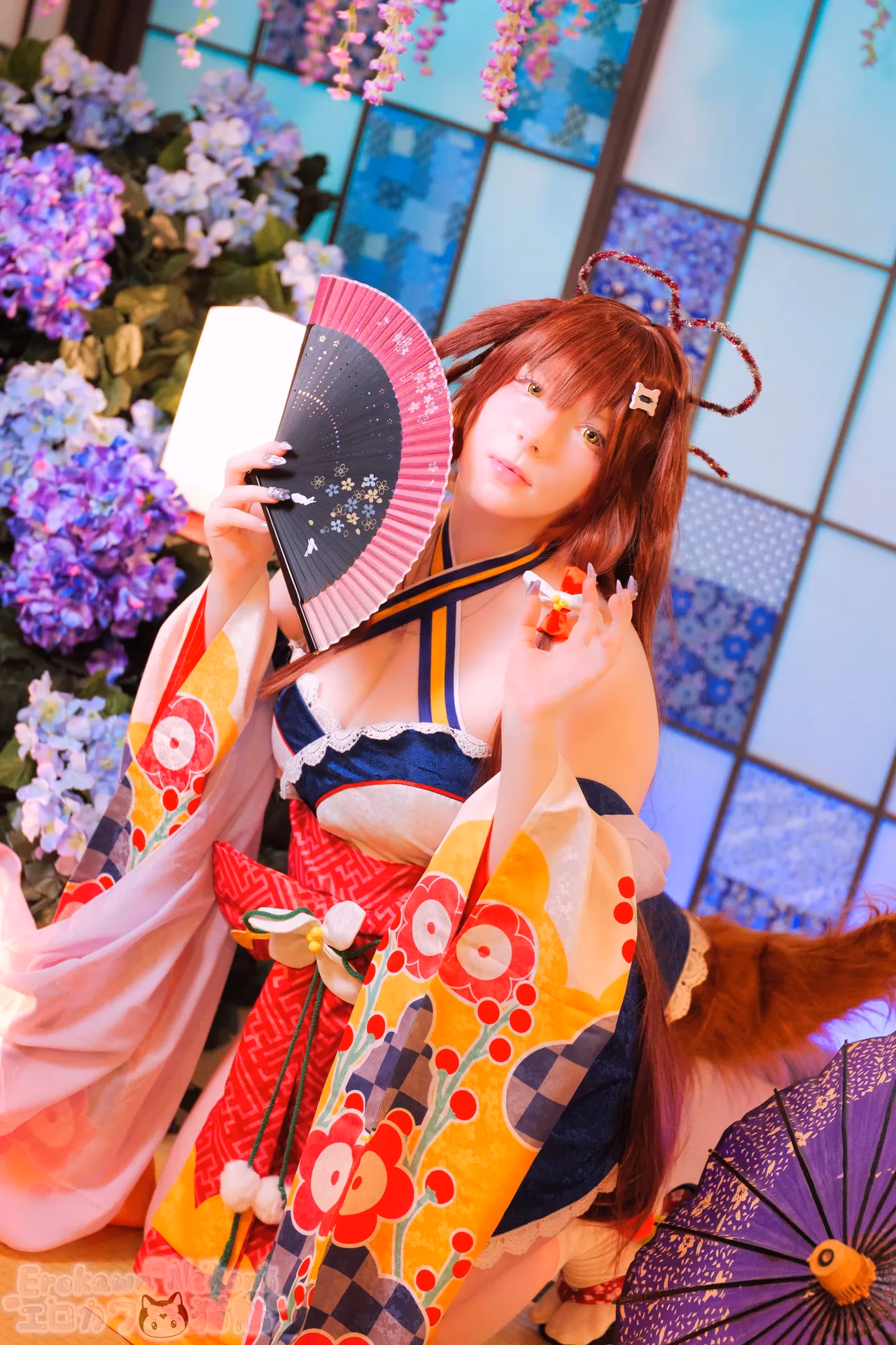 Erokawa Nekomi as Inugami Korone — cosplay photo 38 of 64