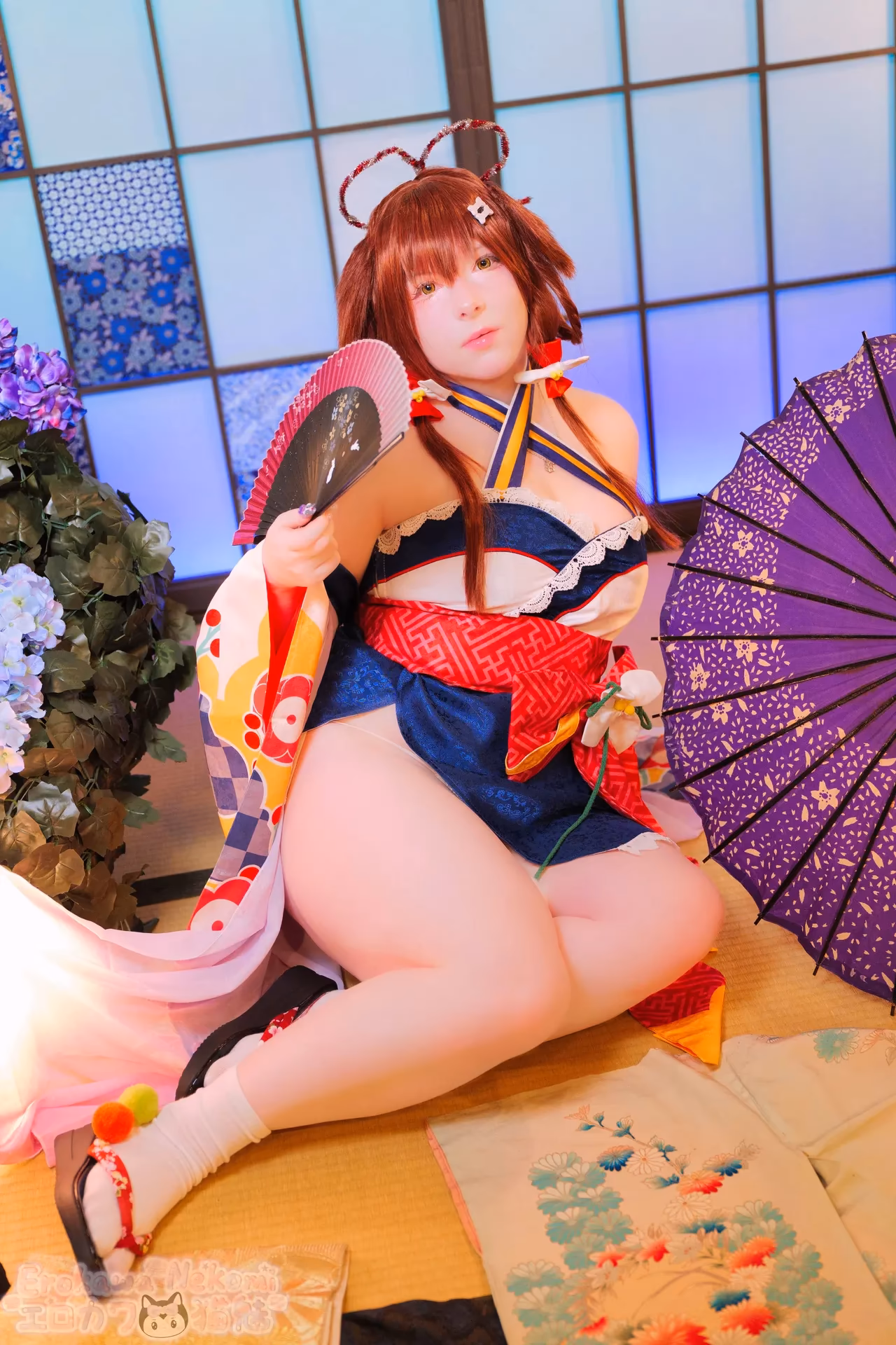 Erokawa Nekomi as Inugami Korone — cosplay photo 40 of 64