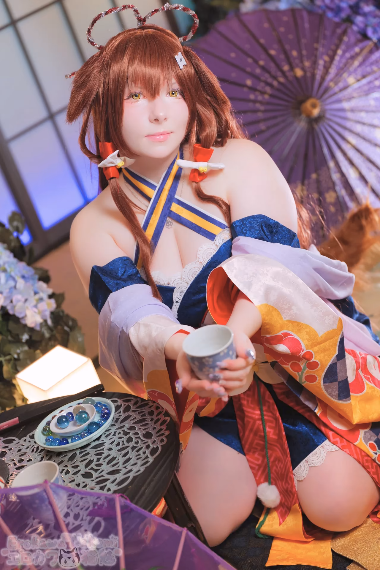 Erokawa Nekomi as Inugami Korone — cosplay photo 49 of 64
