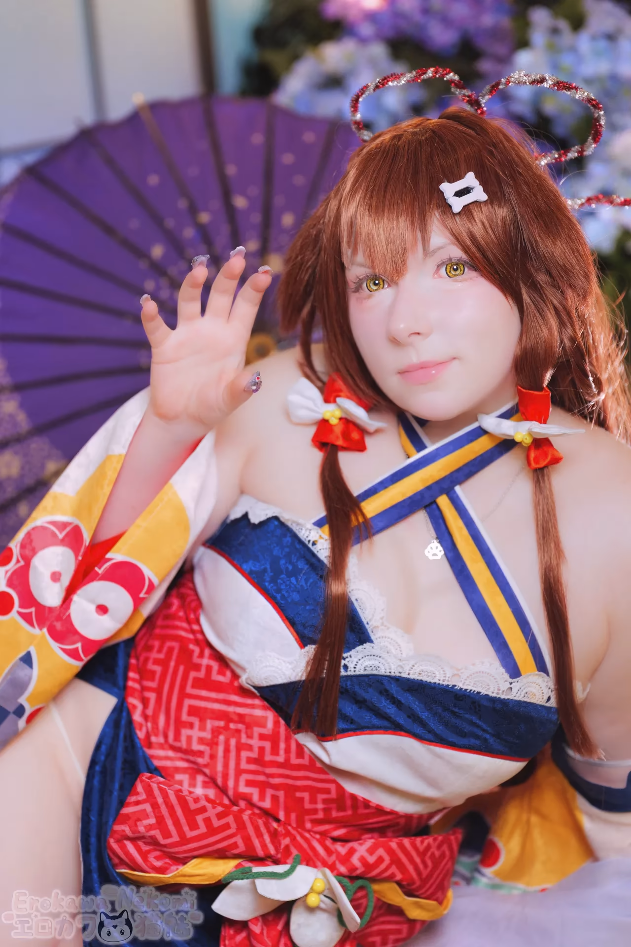 Erokawa Nekomi as Inugami Korone — cosplay photo 53 of 64