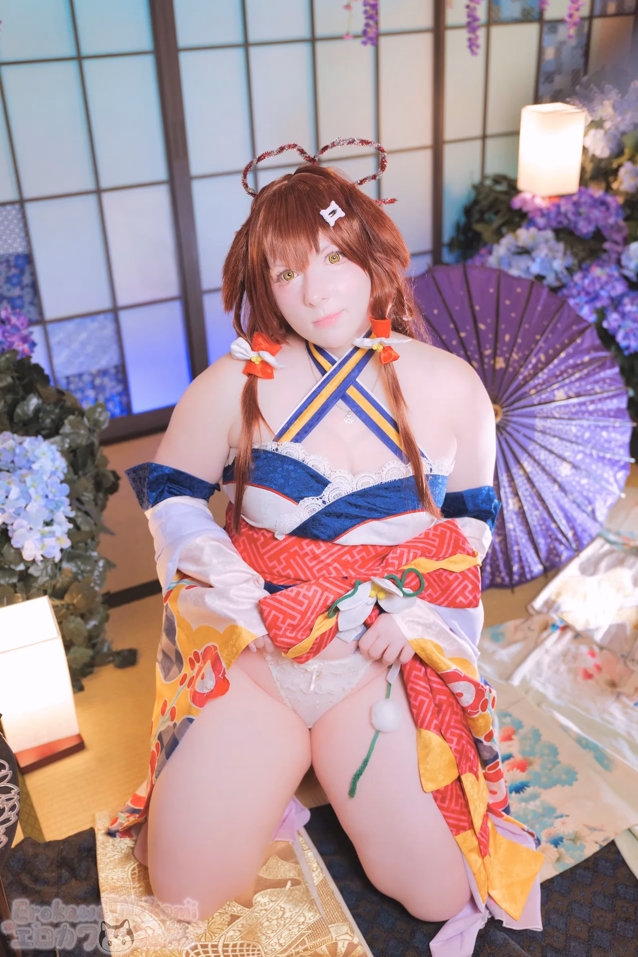 Erokawa Nekomi as Inugami Korone — cosplay photo 54 of 64
