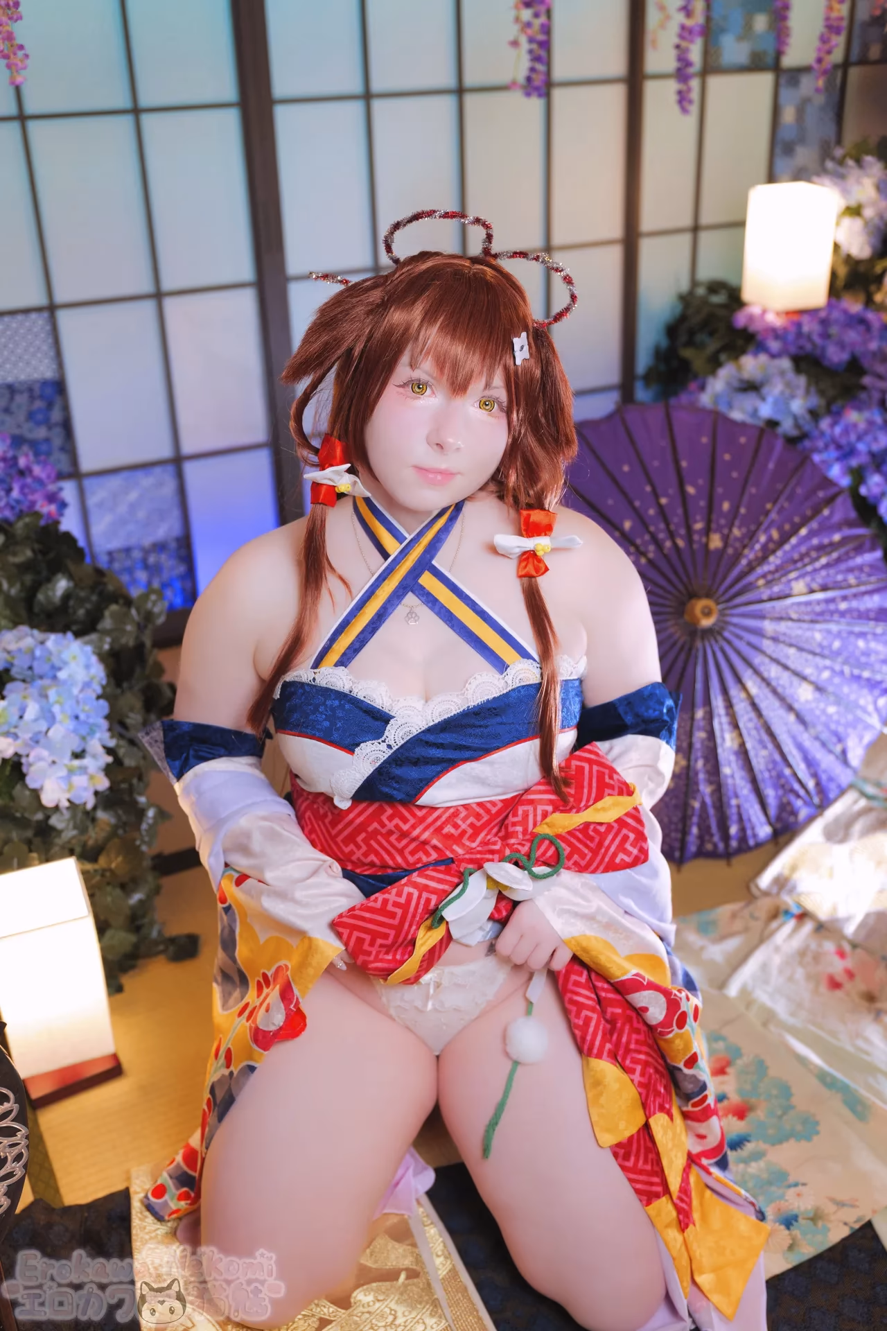 Erokawa Nekomi as Inugami Korone — cosplay photo 55 of 64