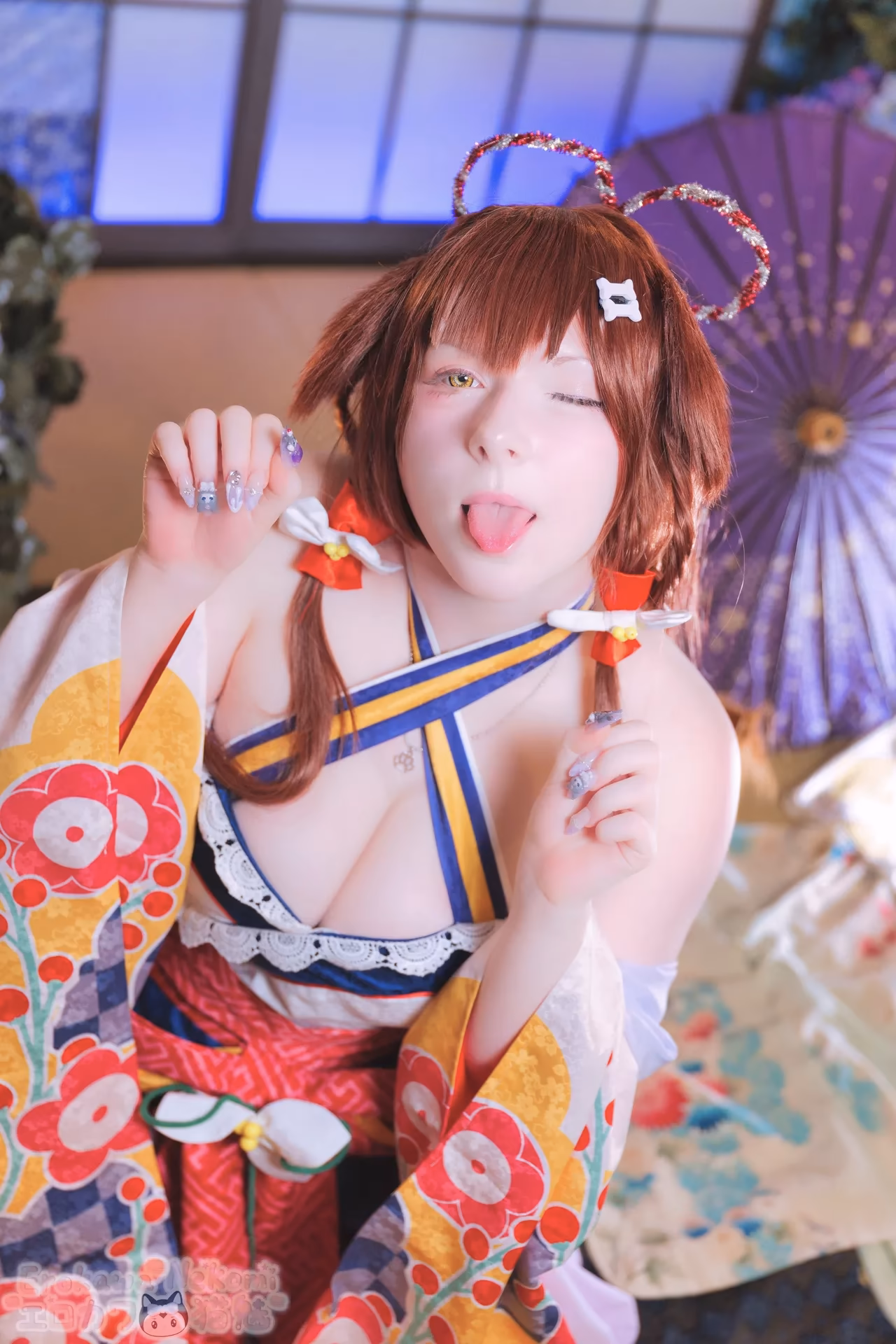 Erokawa Nekomi as Inugami Korone — cosplay photo 60 of 64