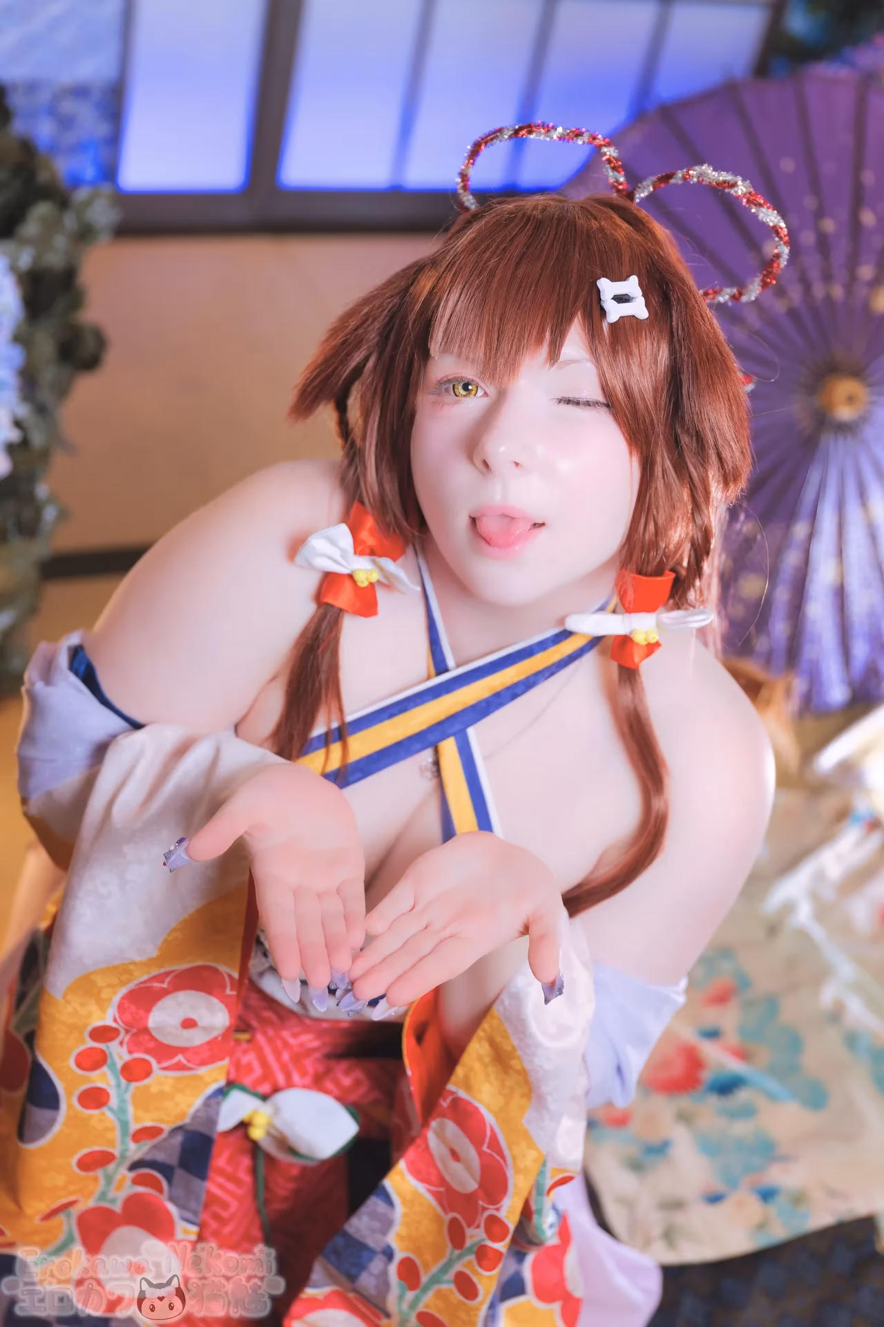 Erokawa Nekomi as Inugami Korone — cosplay photo 61 of 64