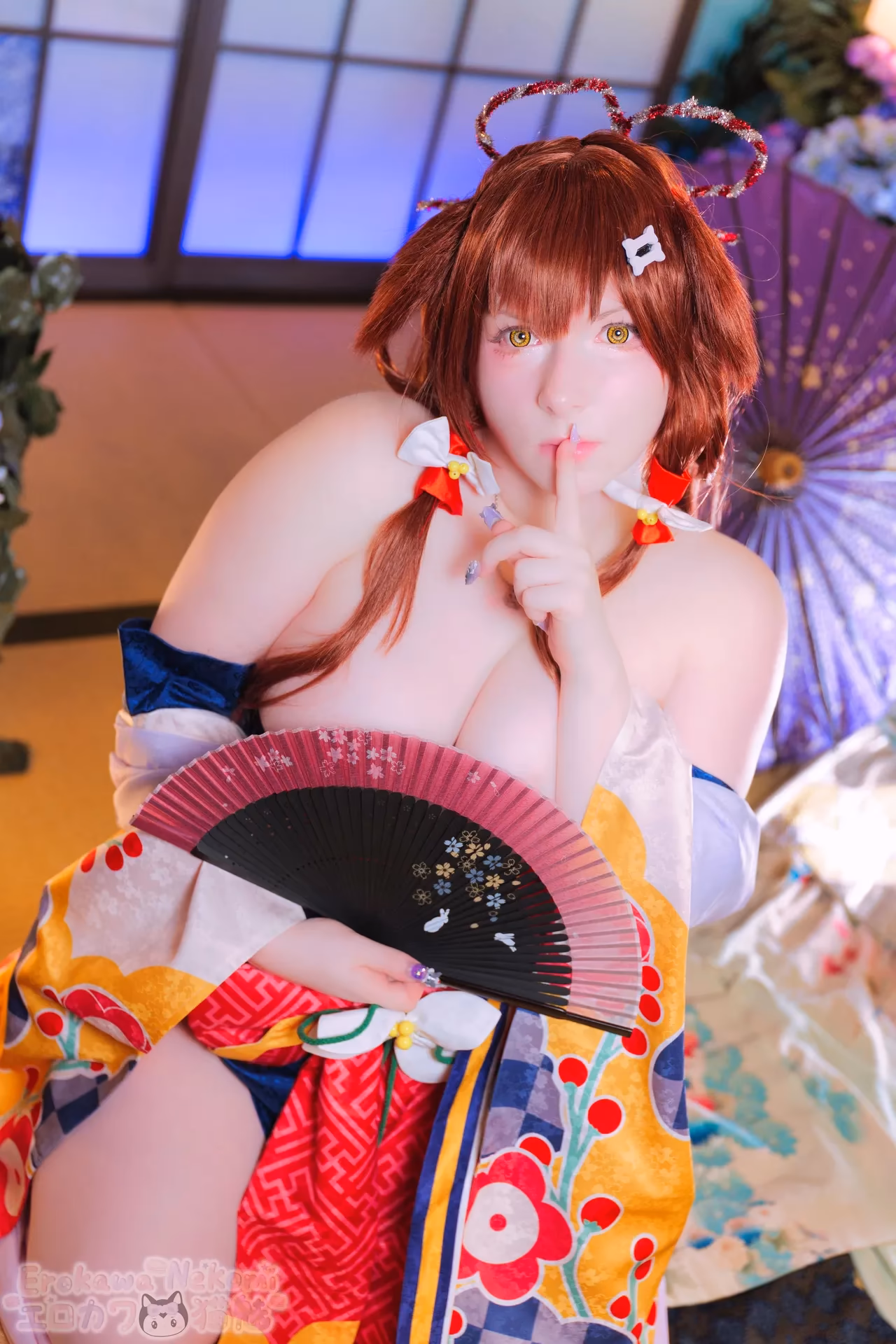 Erokawa Nekomi as Inugami Korone — cosplay photo 63 of 64