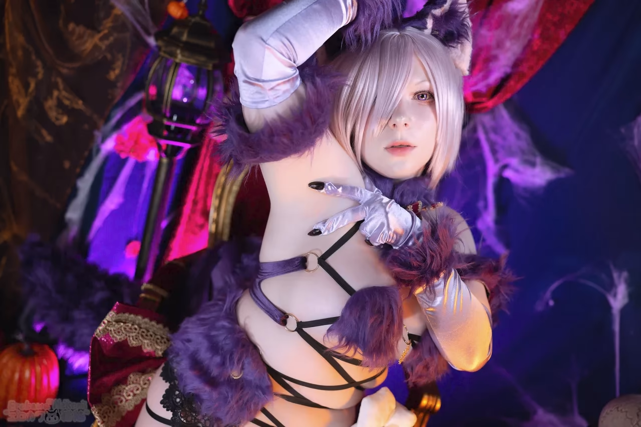Erokawa Nekomi as Mash Kyrielight — cosplay photo 24 of 59