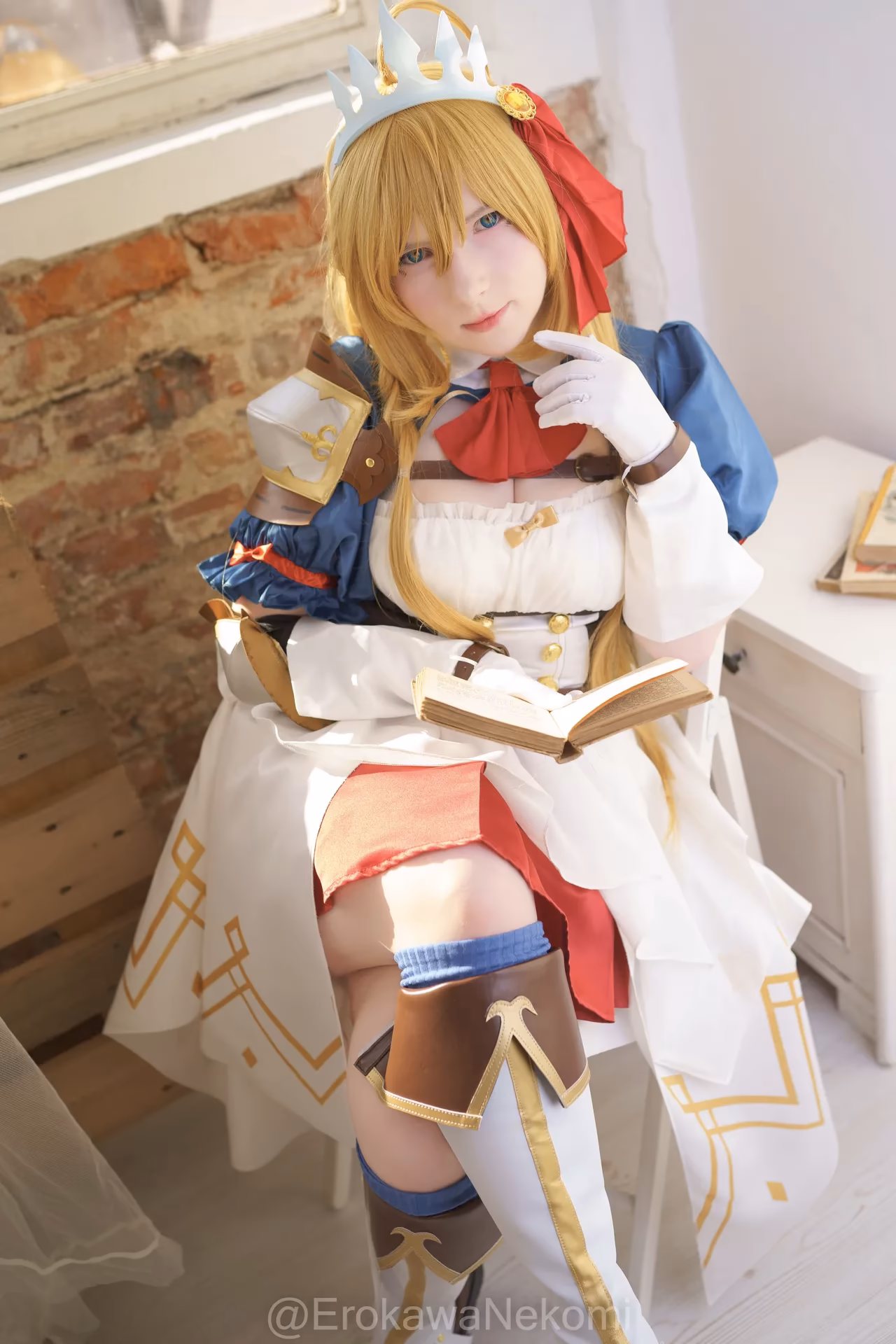 Erokawa Nekomi as Pecorine — cosplay photo 12 of 34