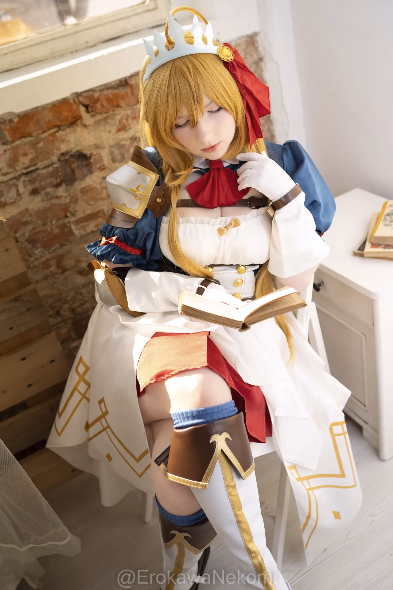 Erokawa Nekomi as Pecorine — cosplay photo 13 of 34