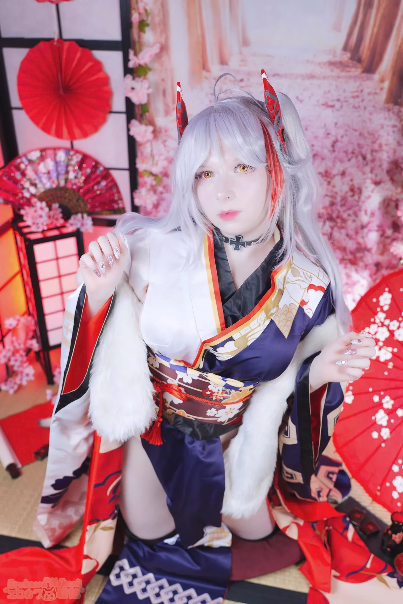 Erokawa Nekomi as Prinz Eugen — cosplay photo 10 of 59