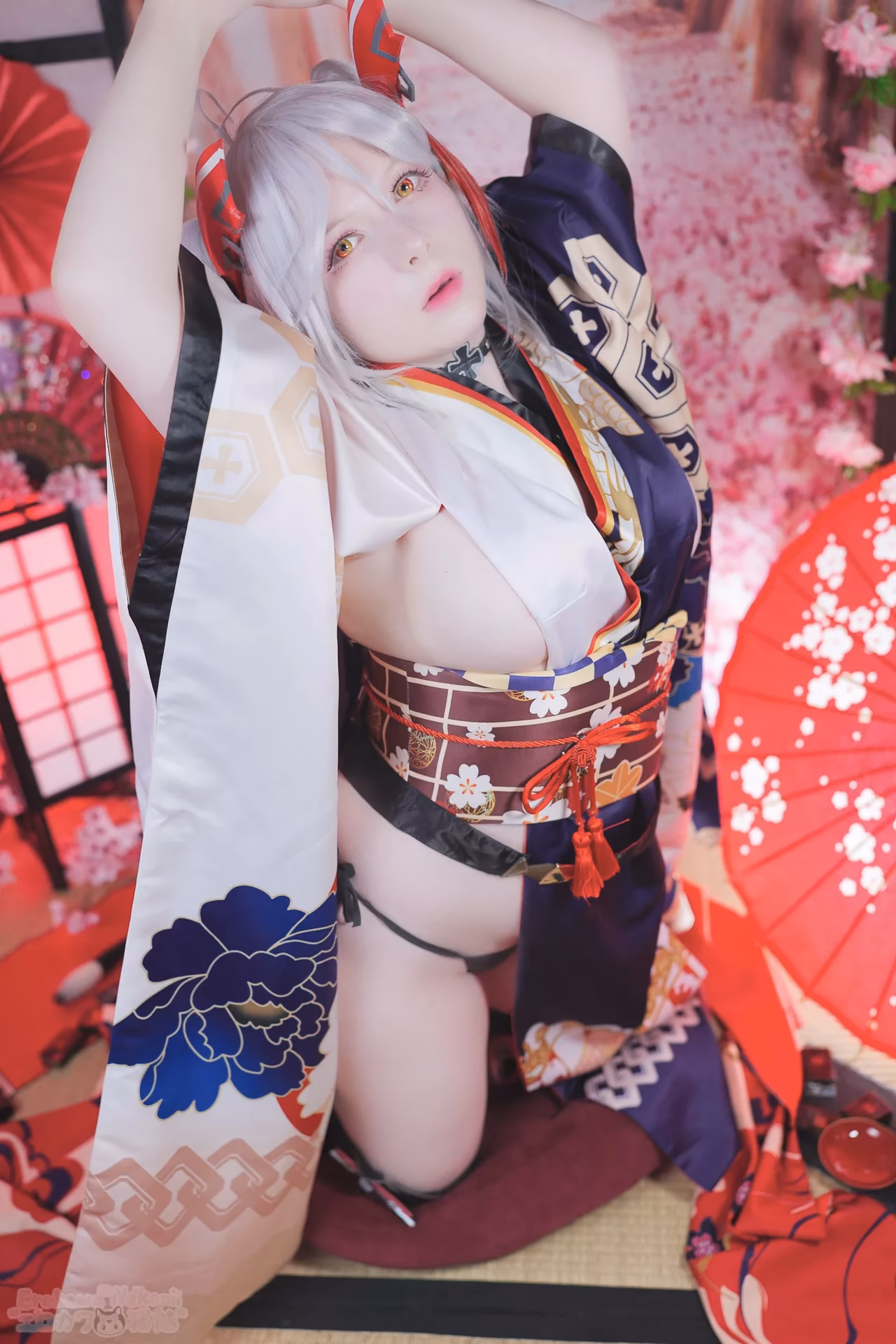 Erokawa Nekomi as Prinz Eugen — cosplay photo 34 of 59