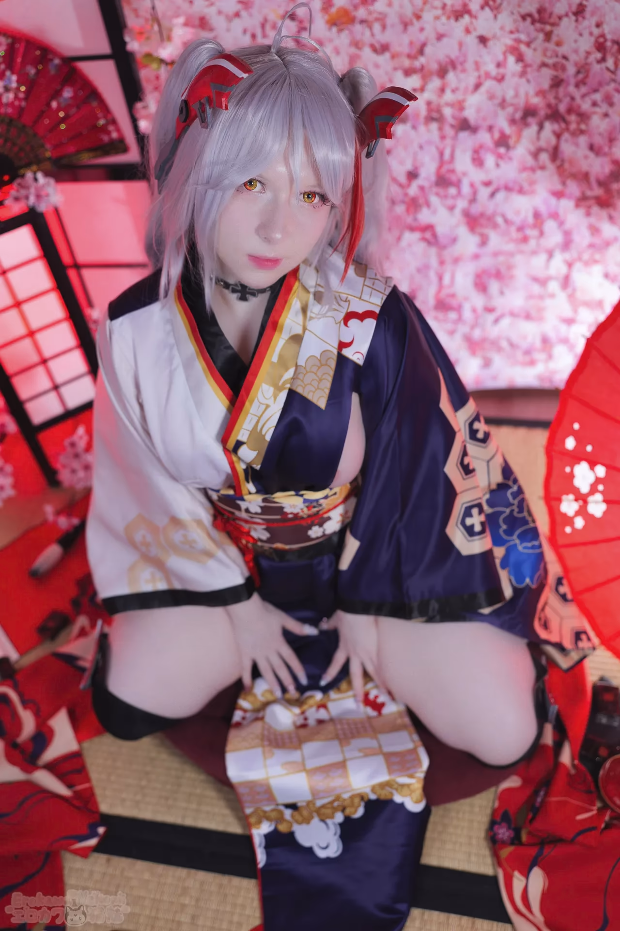 Erokawa Nekomi as Prinz Eugen — cosplay photo 45 of 59