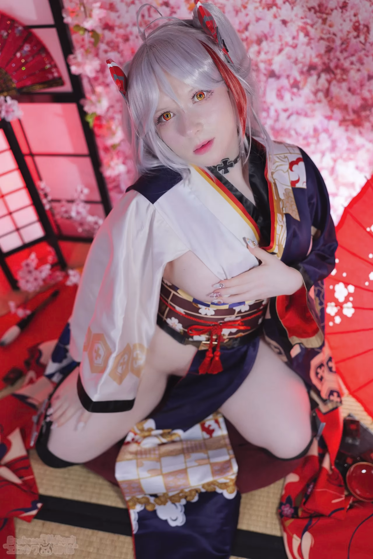 Erokawa Nekomi as Prinz Eugen — cosplay photo 46 of 59