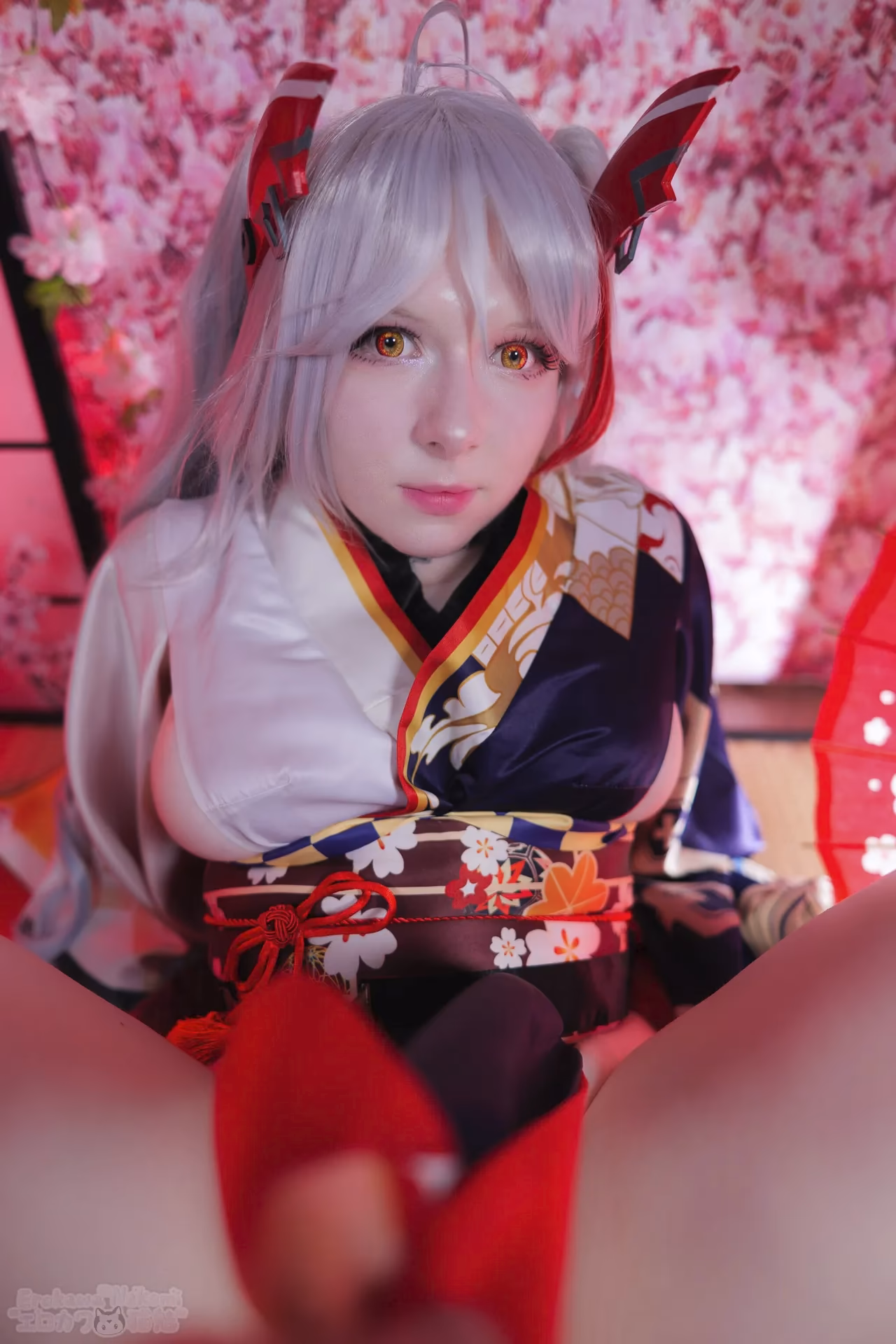 Erokawa Nekomi as Prinz Eugen — cosplay photo 57 of 59