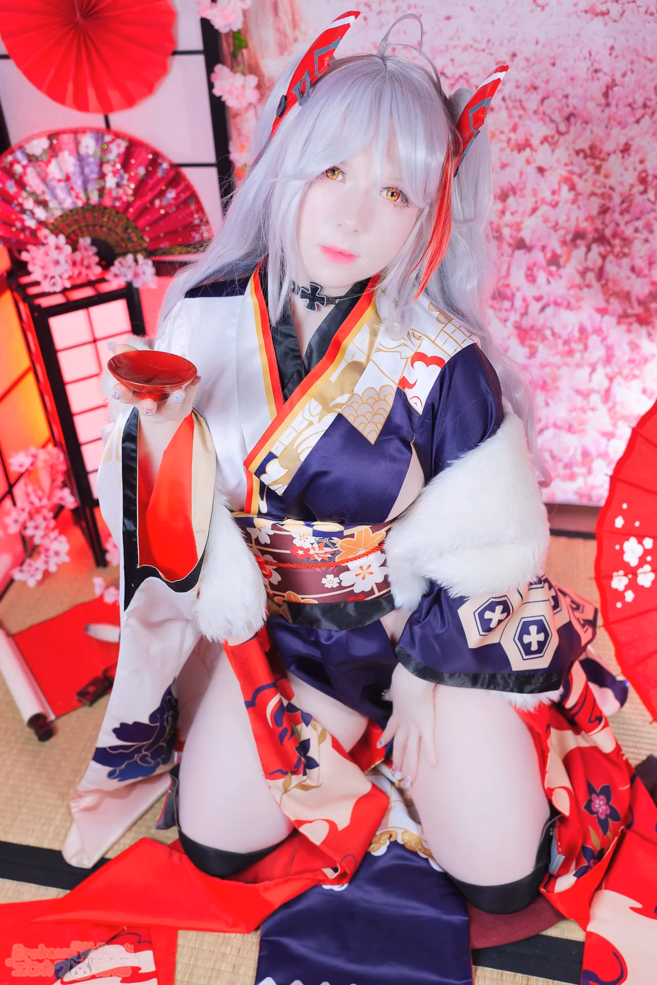 Erokawa Nekomi as Prinz Eugen — cosplay photo 9 of 59