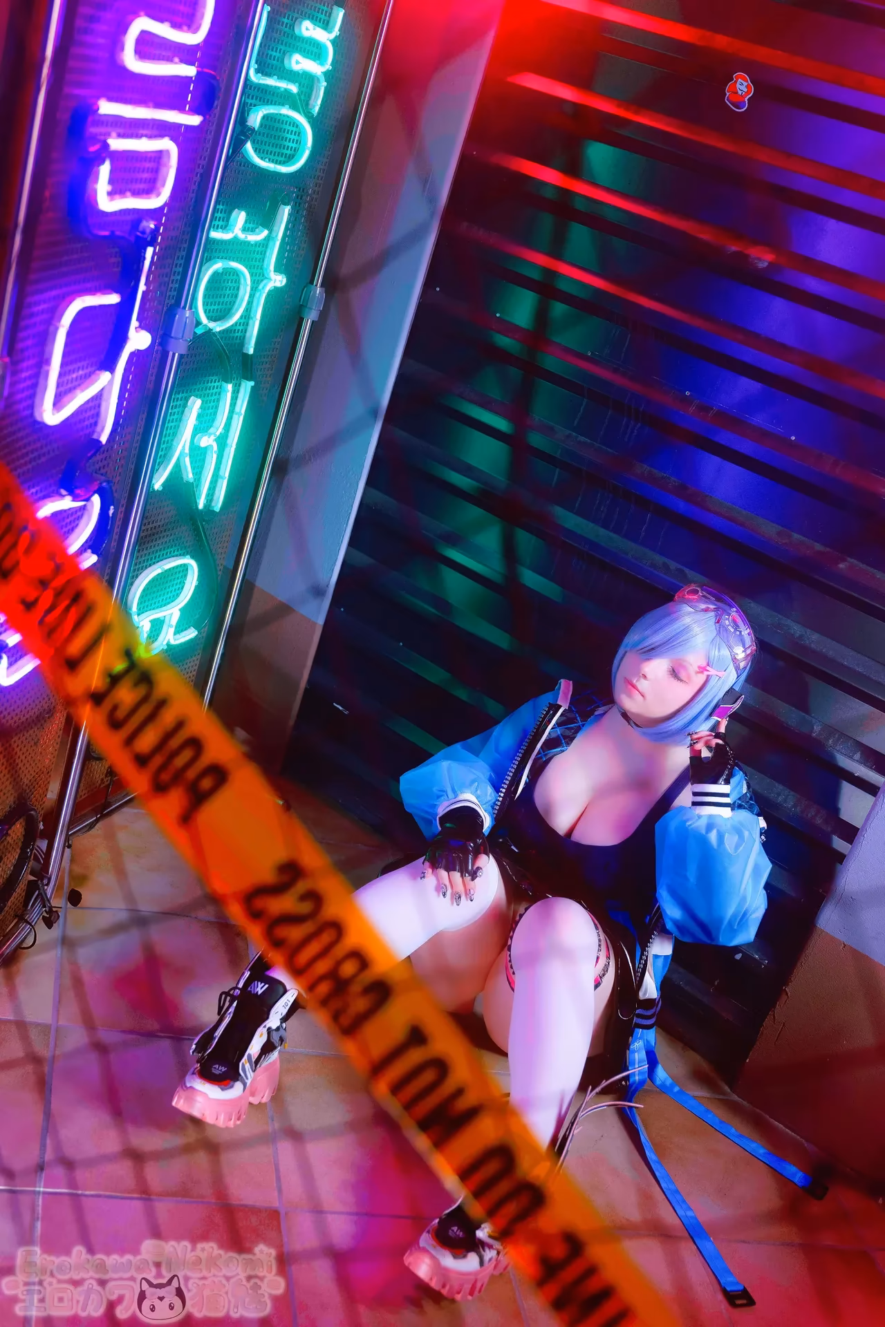 Erokawa Nekomi as Rem — cosplay photo 19 of 74
