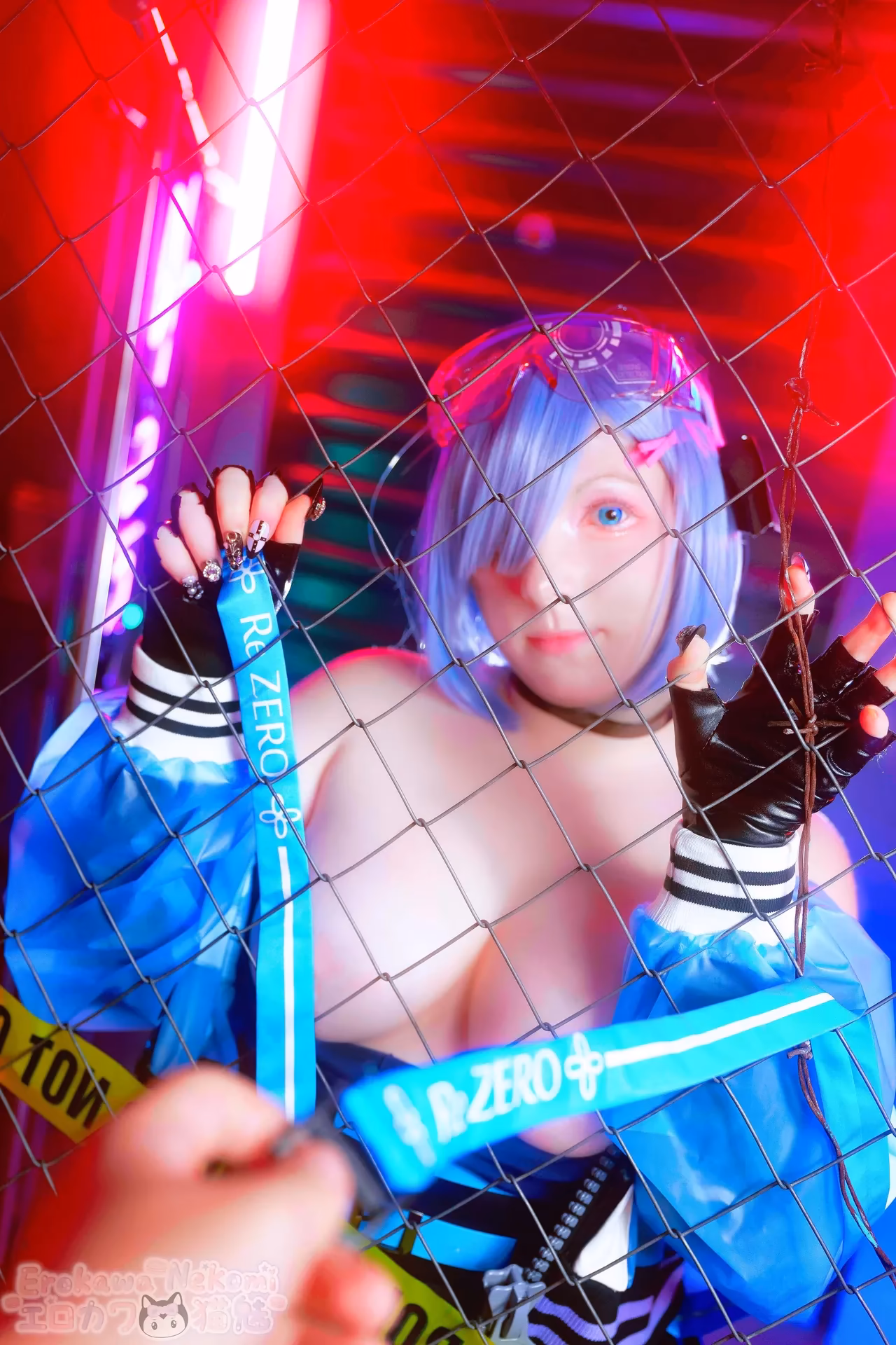 Erokawa Nekomi as Rem — cosplay photo 47 of 74