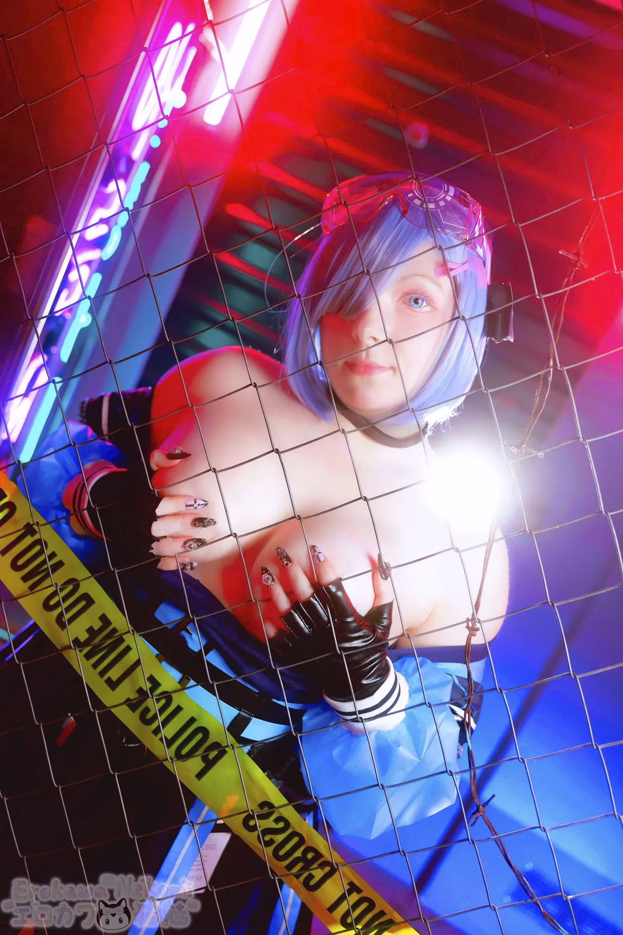 Erokawa Nekomi as Rem — cosplay photo 48 of 74