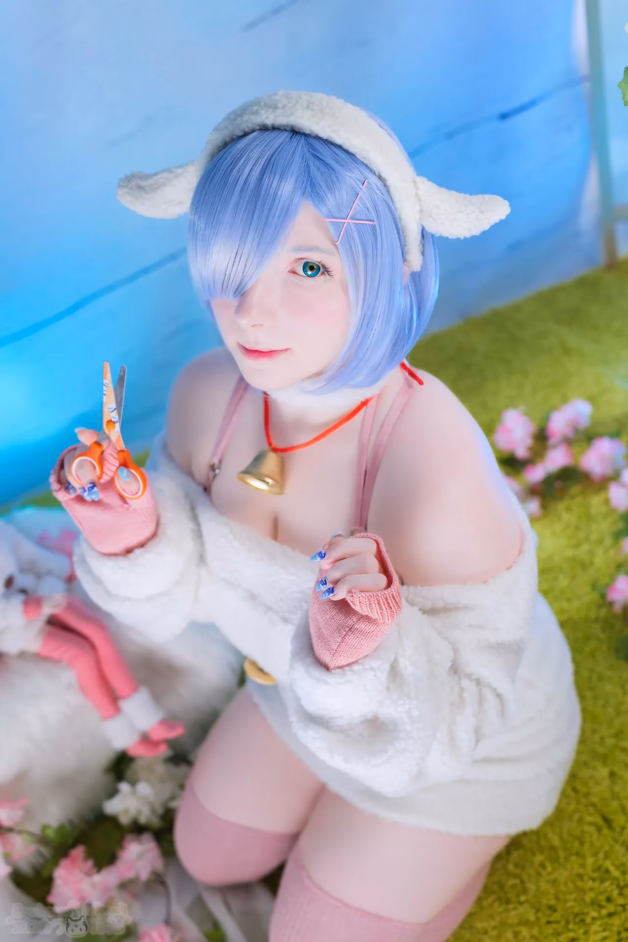 Erokawa Nekomi as Rem — cosplay photo 10 of 54