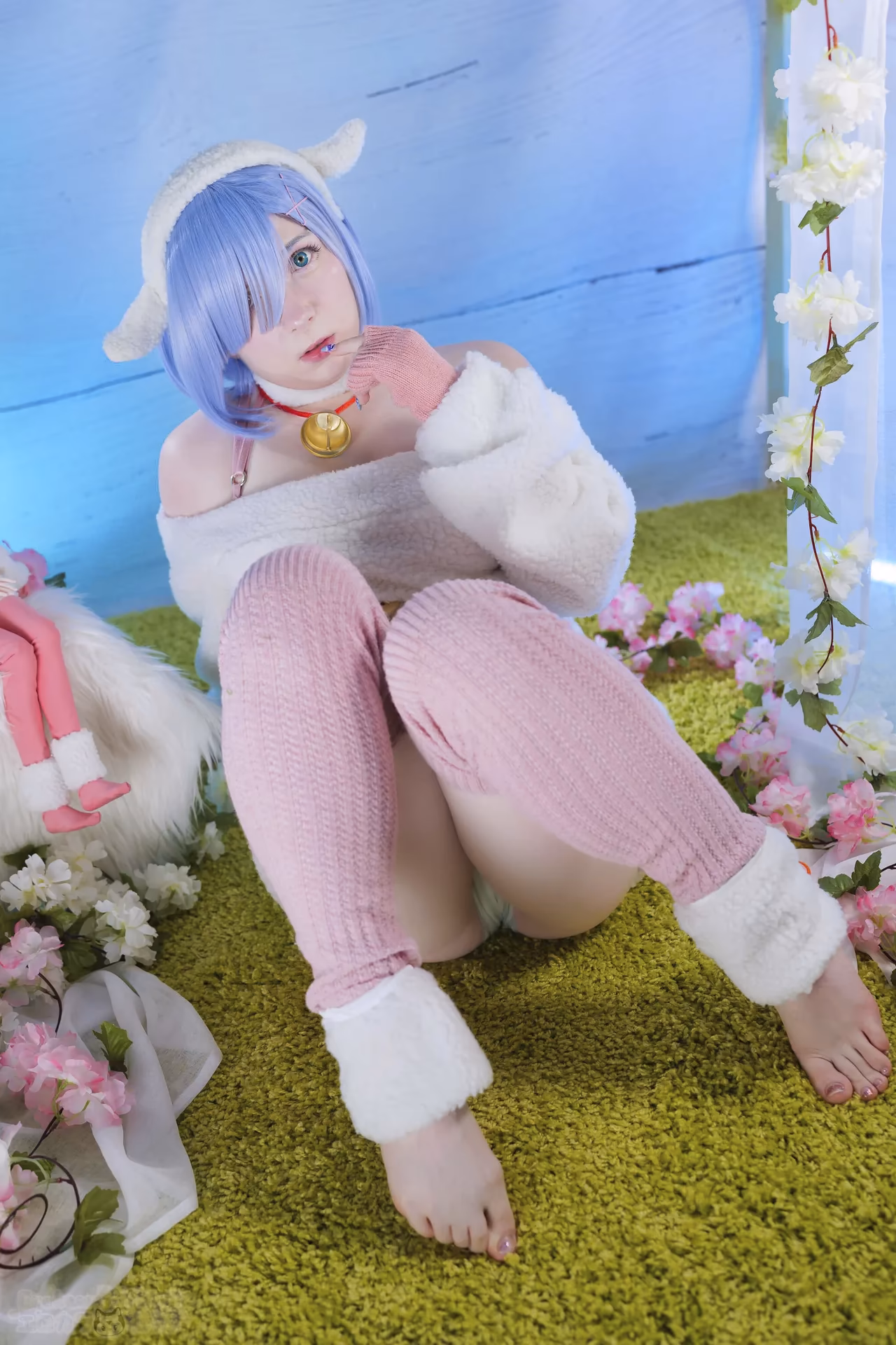 Erokawa Nekomi as Rem — cosplay photo 13 of 54