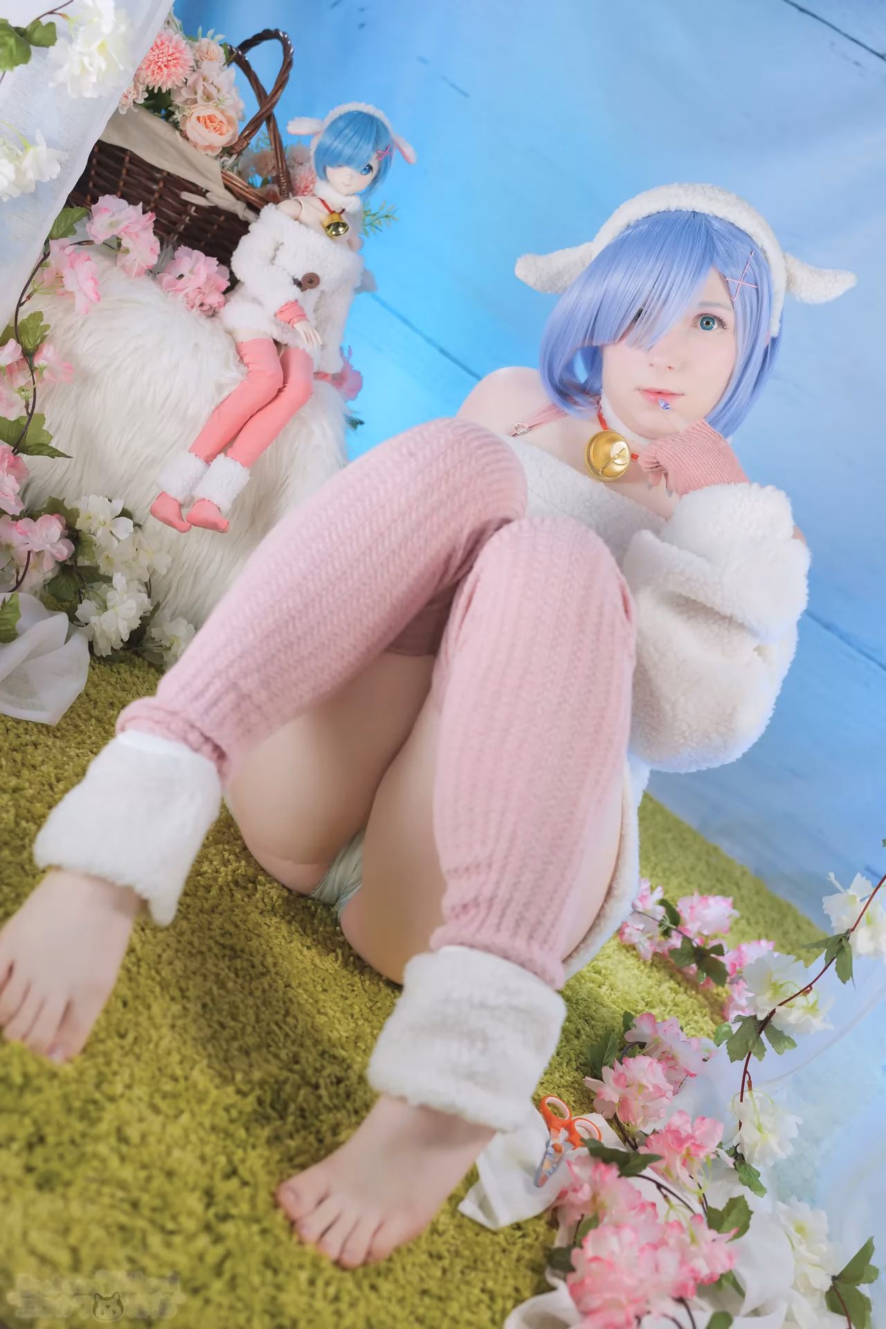 Erokawa Nekomi as Rem — cosplay photo 14 of 54