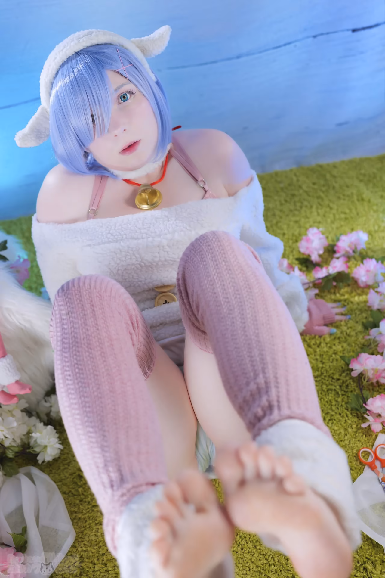 Erokawa Nekomi as Rem — cosplay photo 15 of 54