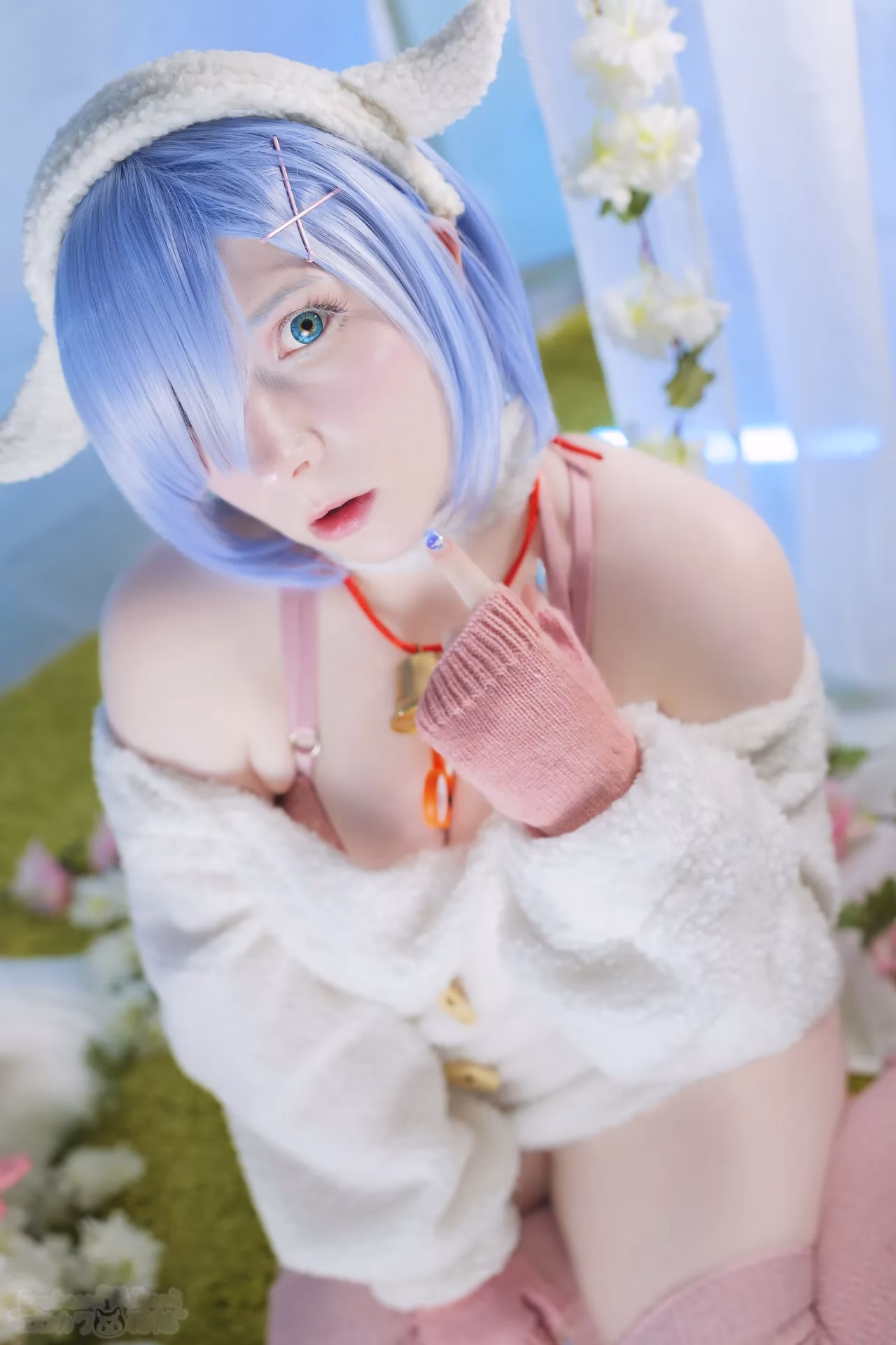 Erokawa Nekomi as Rem — cosplay photo 17 of 54