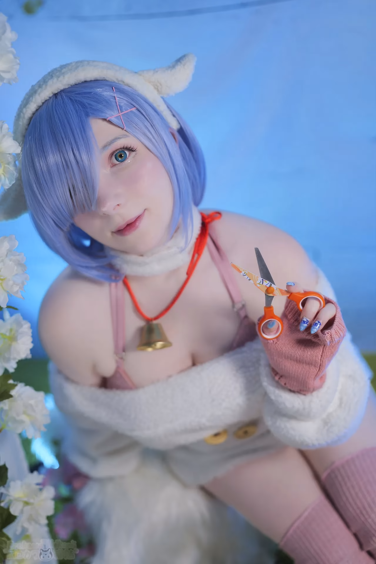 Erokawa Nekomi as Rem — cosplay photo 40 of 54