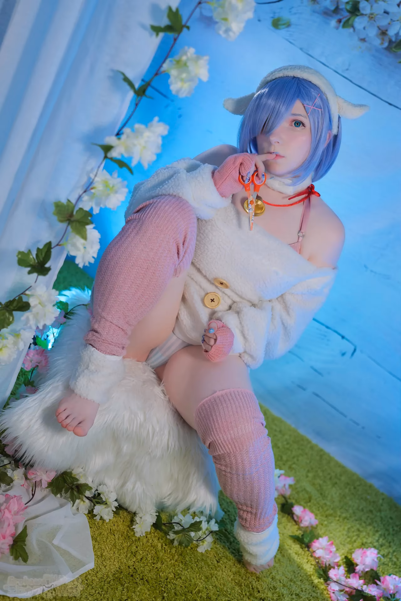 Erokawa Nekomi as Rem — cosplay photo 41 of 54