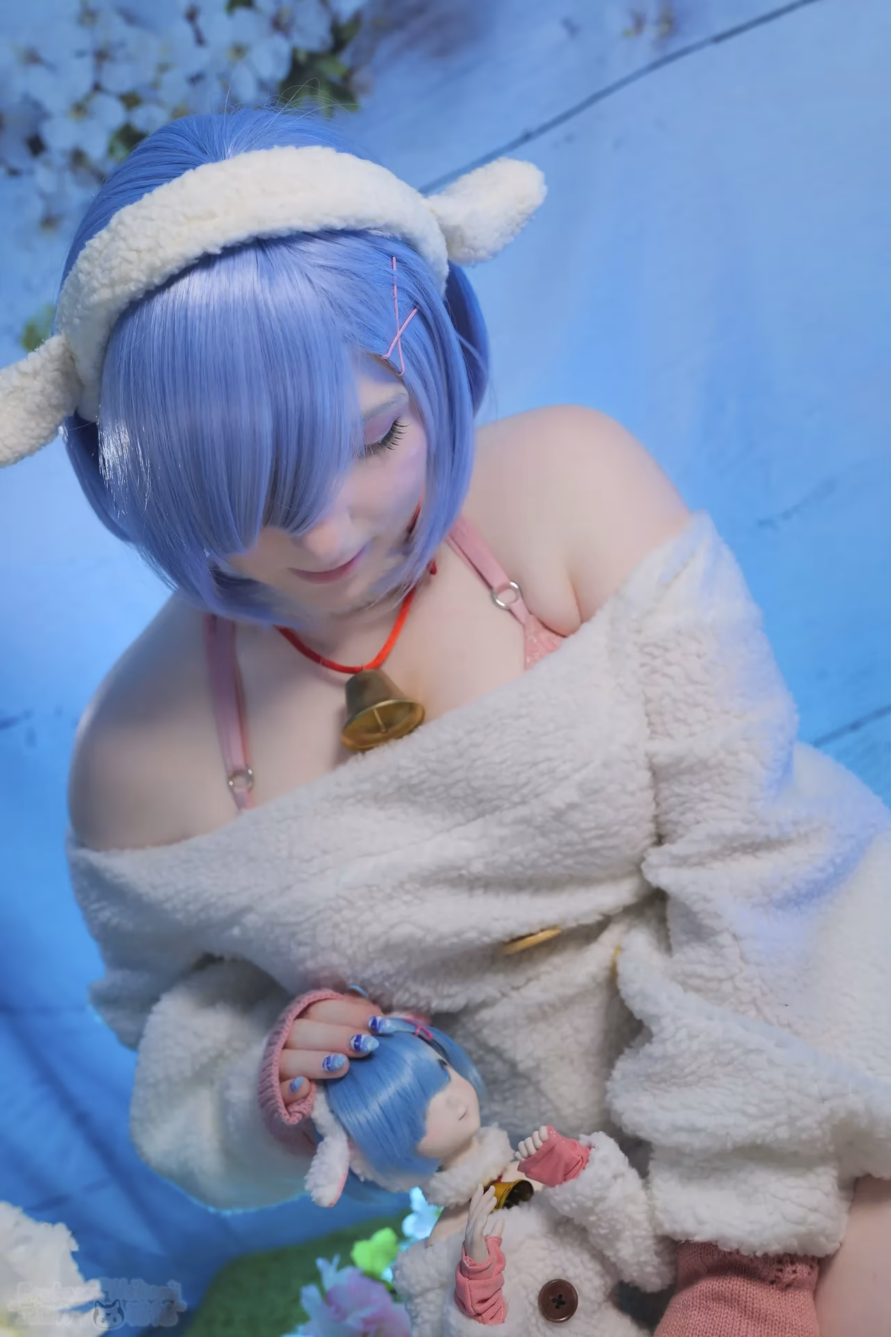 Erokawa Nekomi as Rem — cosplay photo 48 of 54