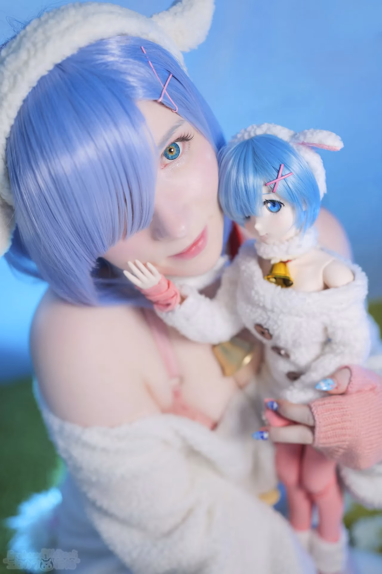 Erokawa Nekomi as Rem — cosplay photo 51 of 54