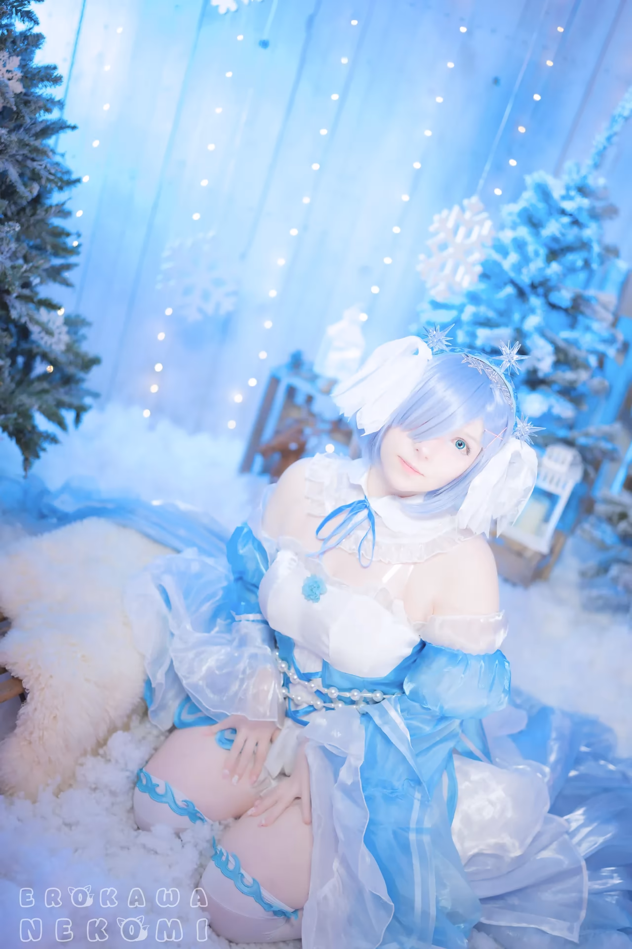 Erokawa Nekomi as Rem — cosplay photo 22 of 70