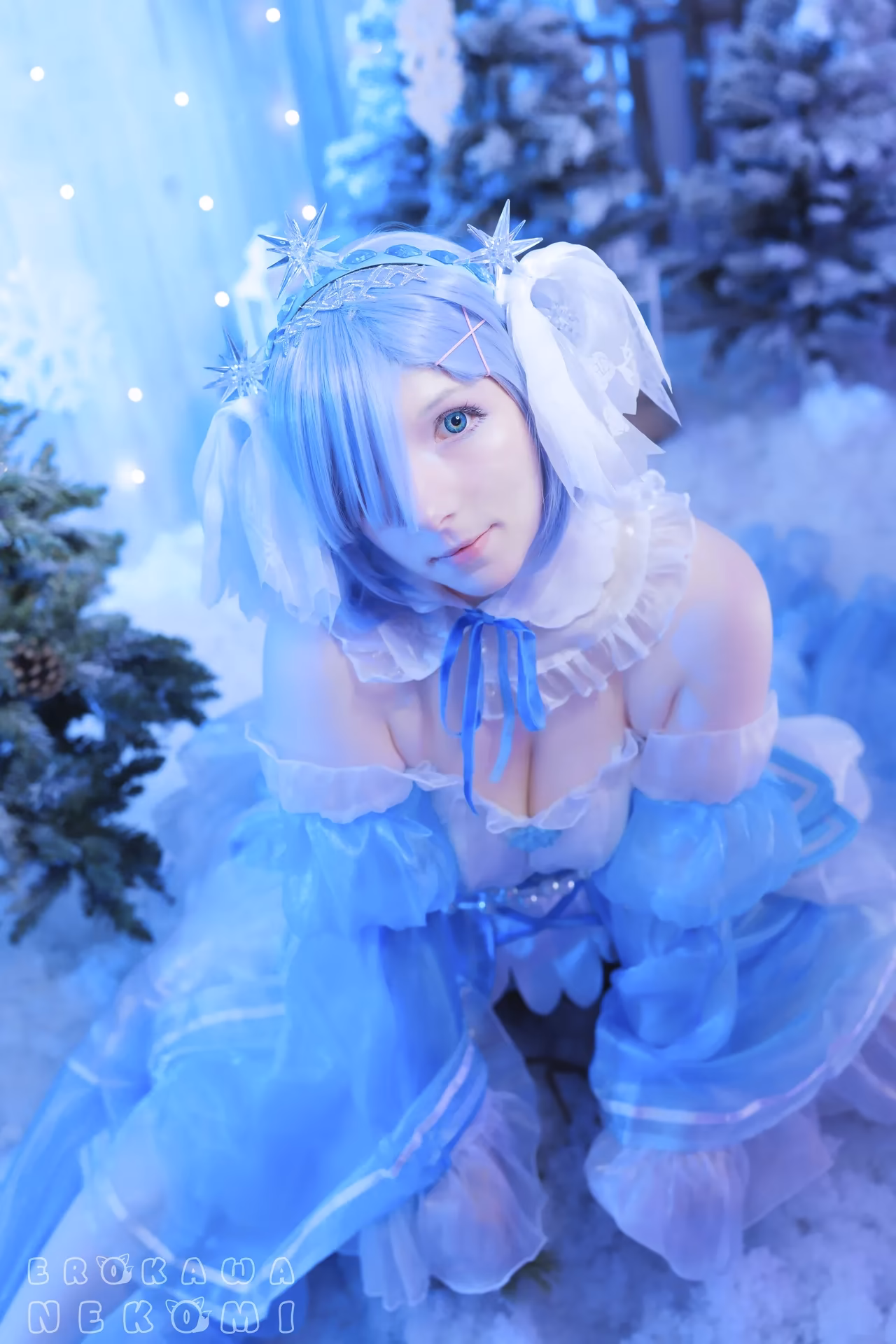 Erokawa Nekomi as Rem — cosplay photo 38 of 70