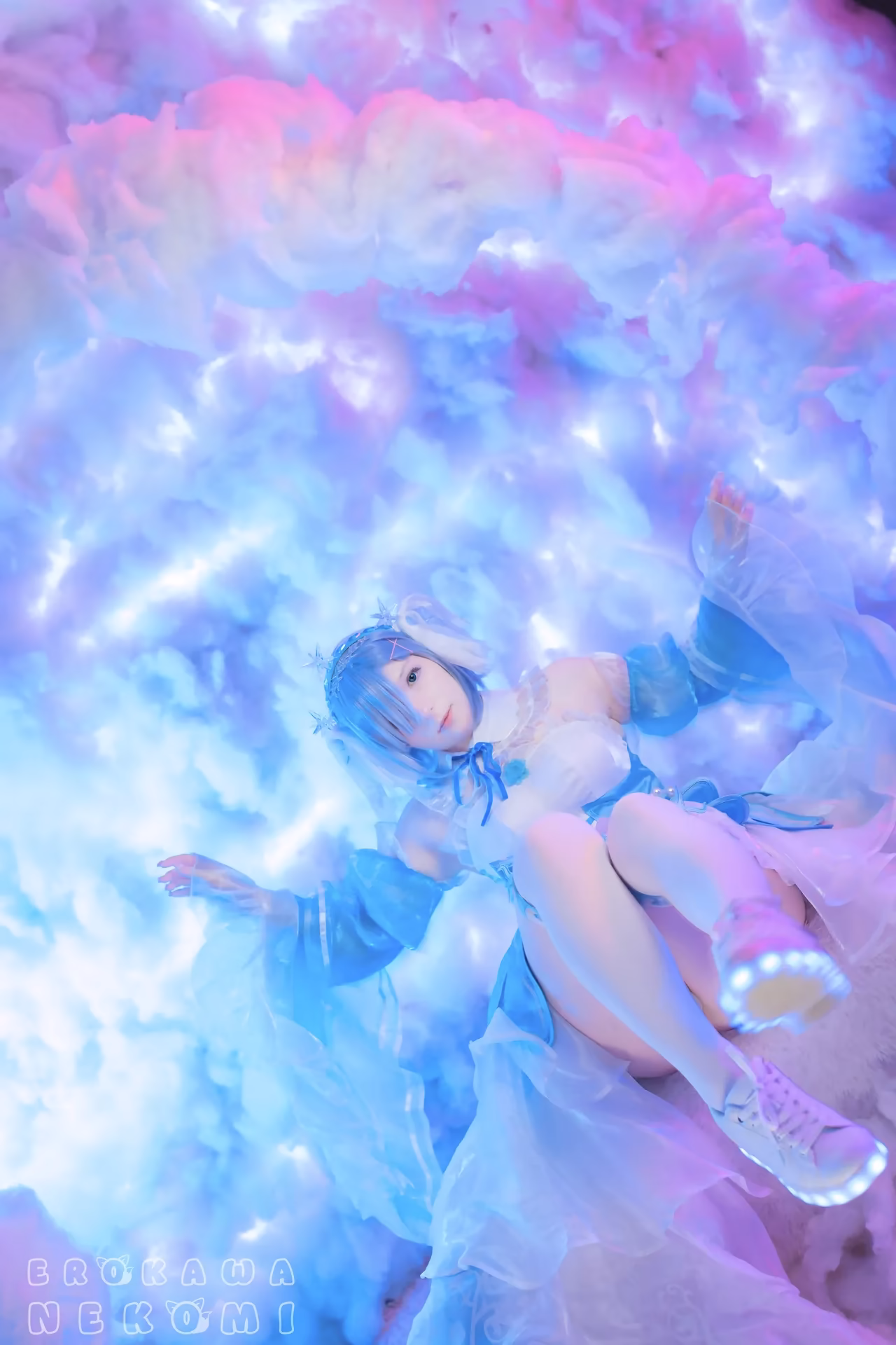 Erokawa Nekomi as Rem — cosplay photo 42 of 70