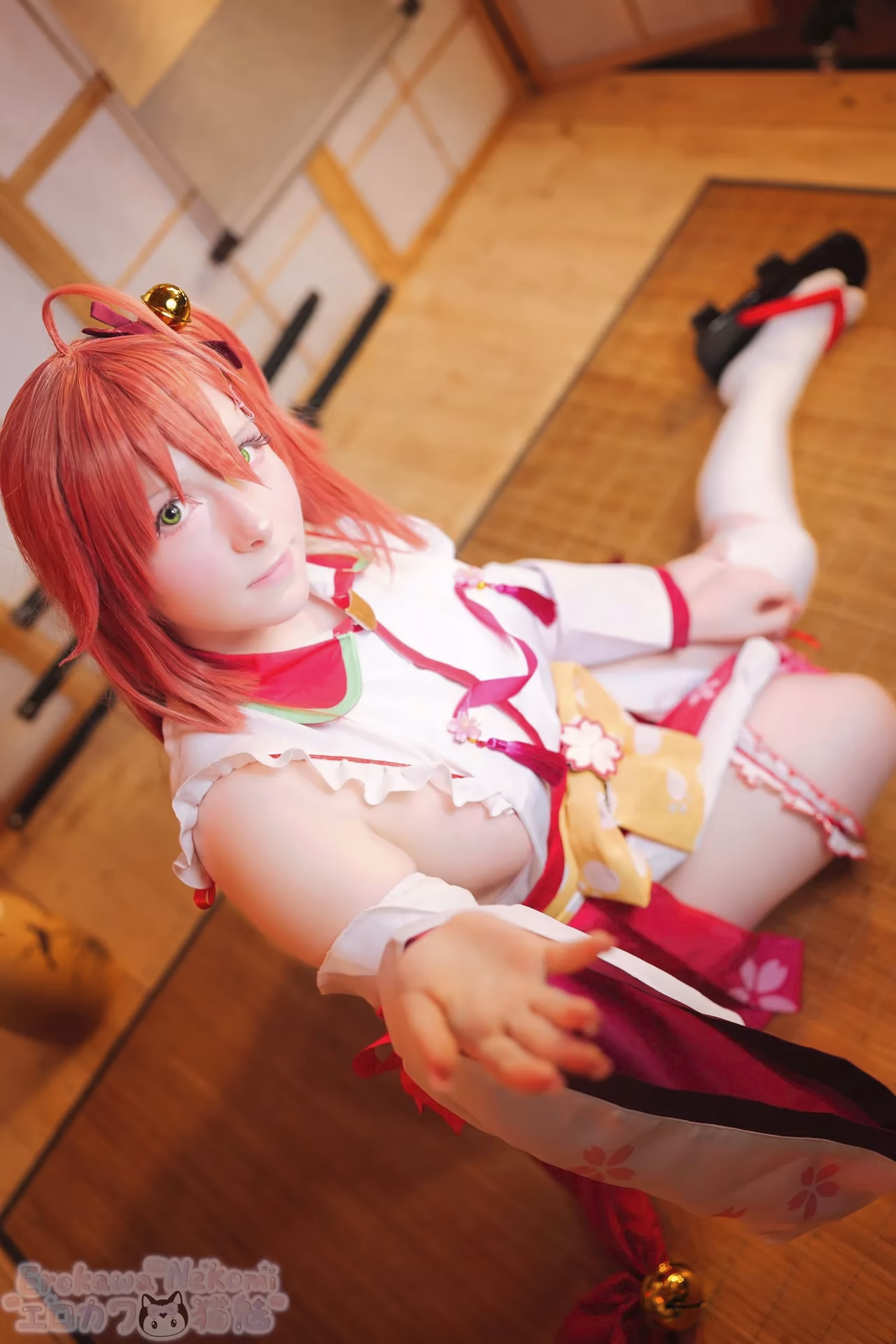 Erokawa Nekomi as Sakura Miko — cosplay photo 13 of 84