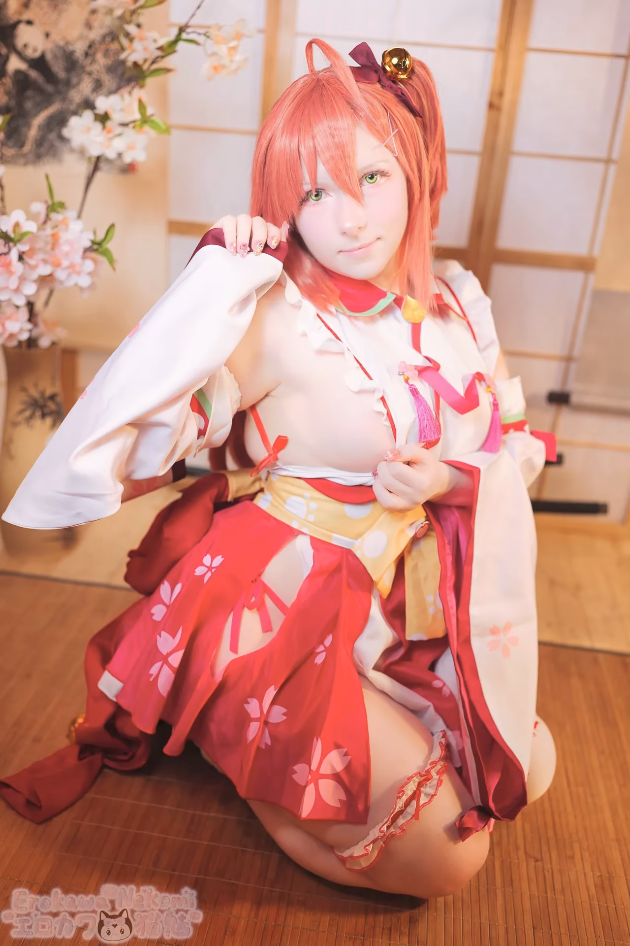 Erokawa Nekomi as Sakura Miko — cosplay photo 17 of 84