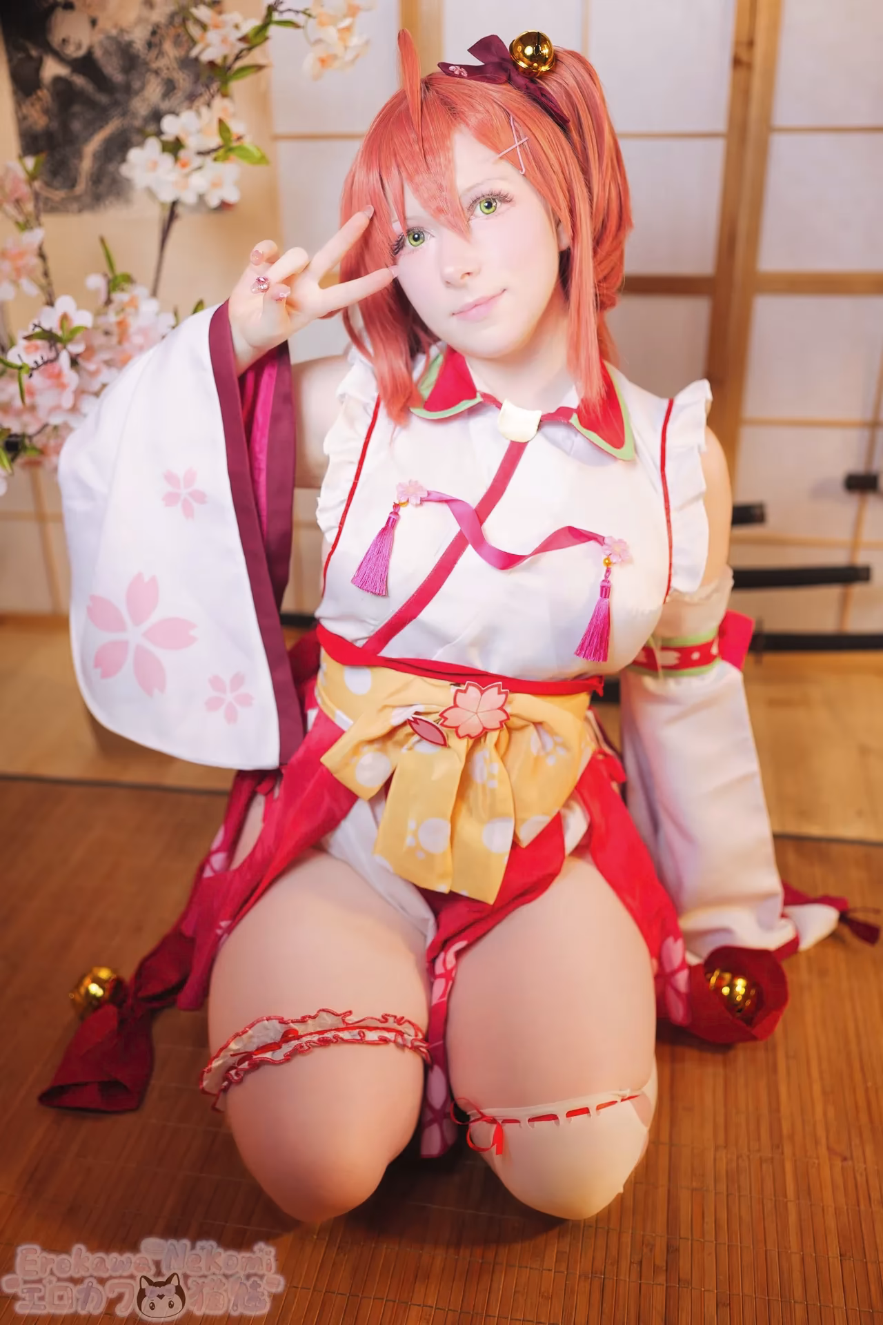 Erokawa Nekomi as Sakura Miko — cosplay photo 20 of 84