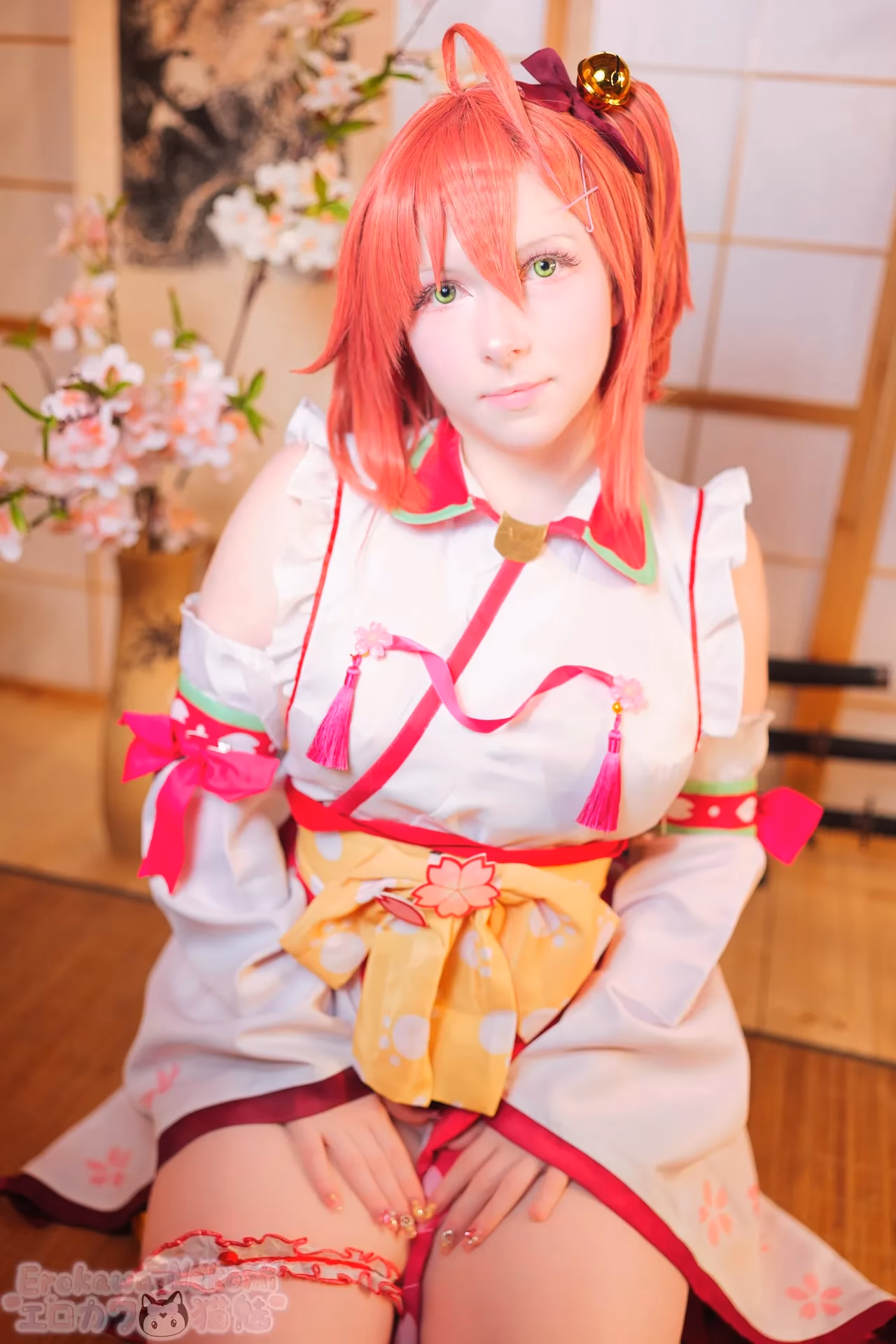 Erokawa Nekomi as Sakura Miko — cosplay photo 21 of 84