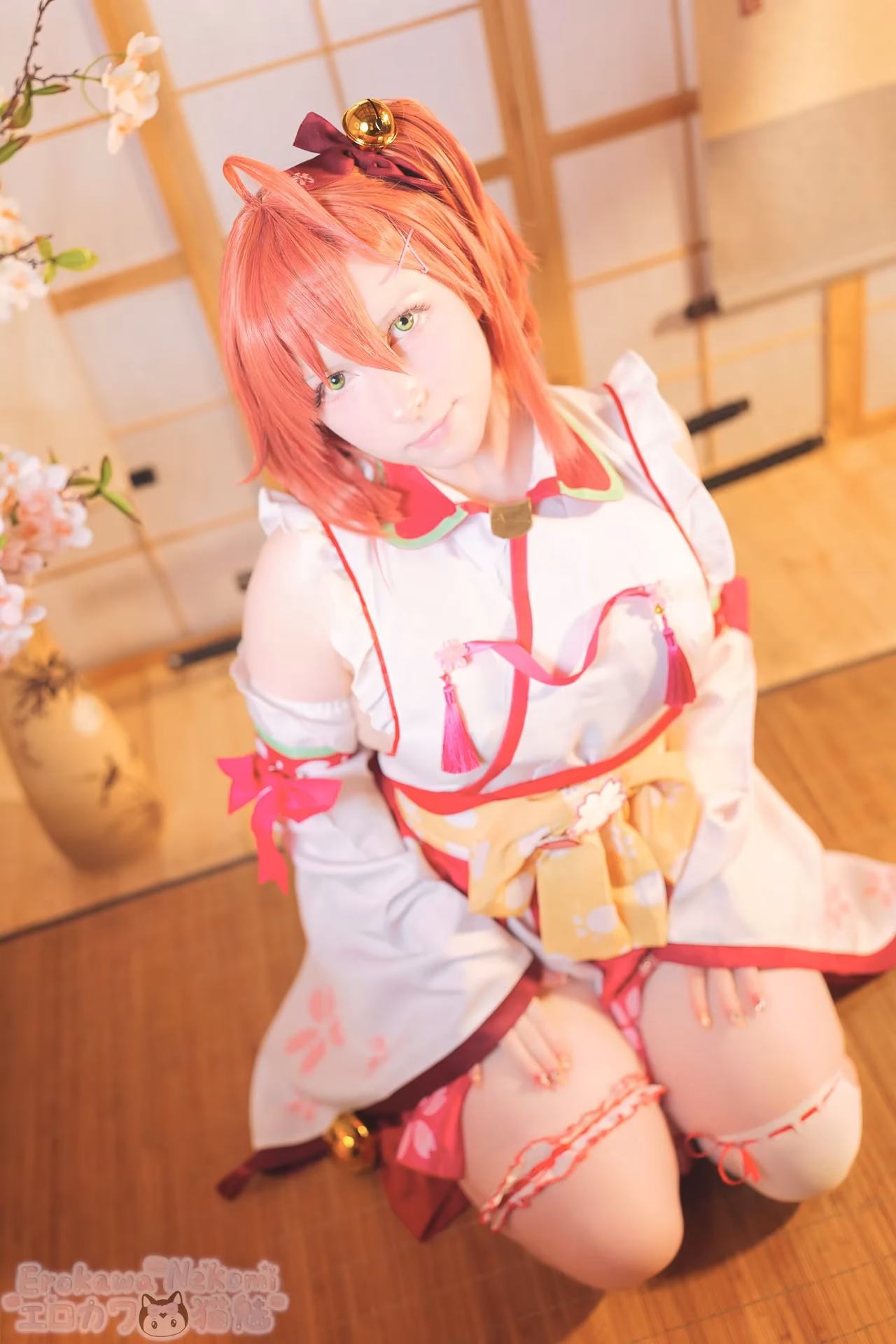Erokawa Nekomi as Sakura Miko — cosplay photo 22 of 84
