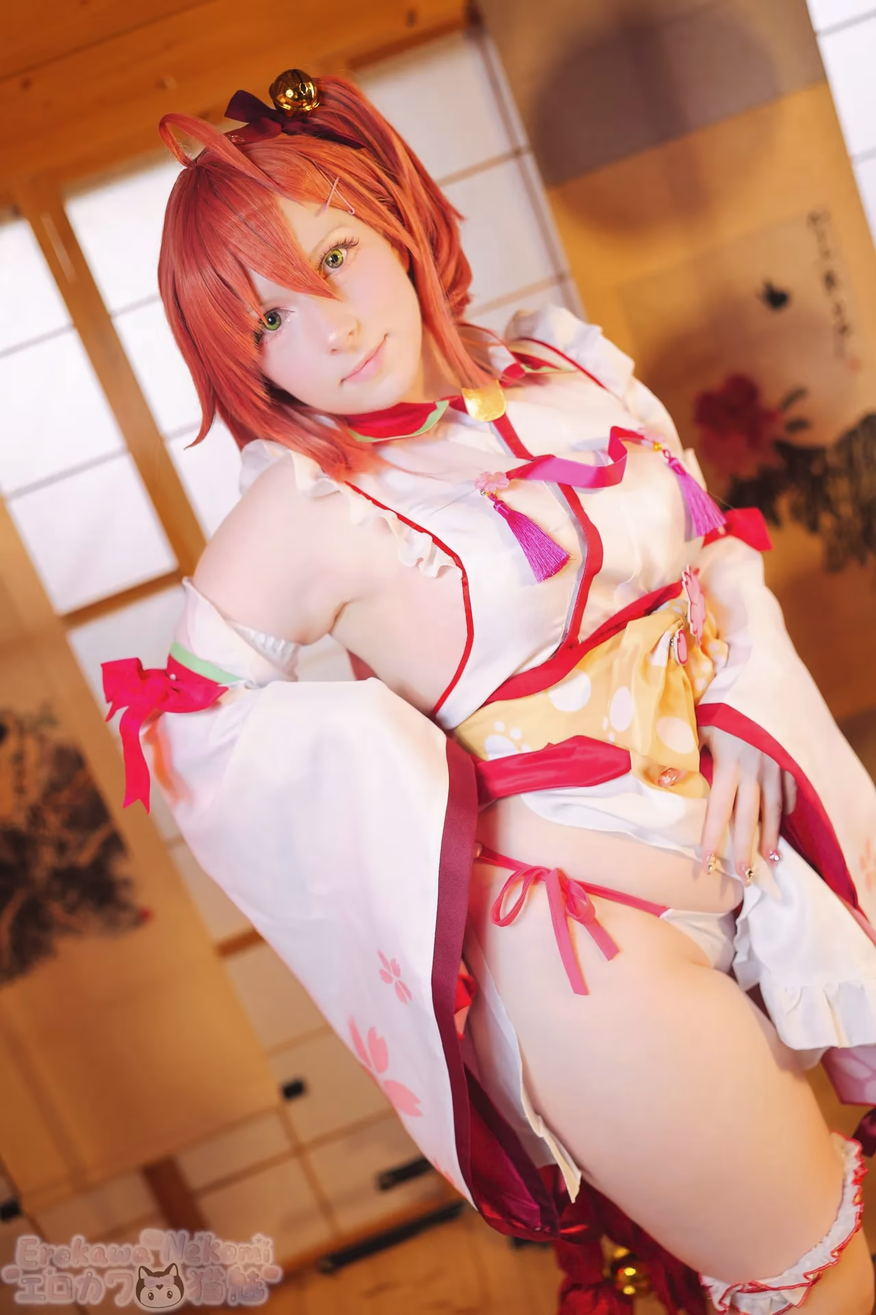 Erokawa Nekomi as Sakura Miko — cosplay photo 30 of 84