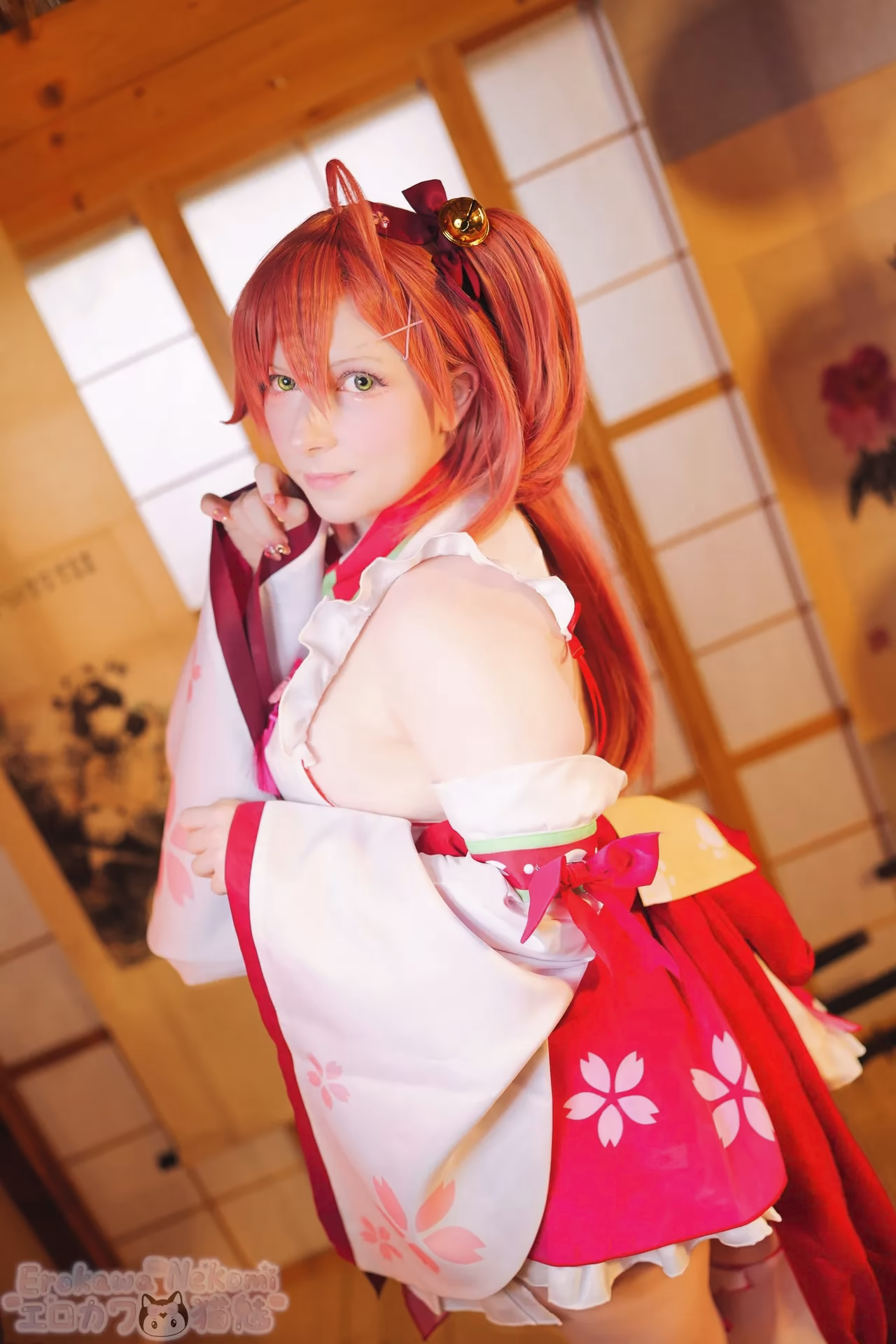 Erokawa Nekomi as Sakura Miko — cosplay photo 34 of 84